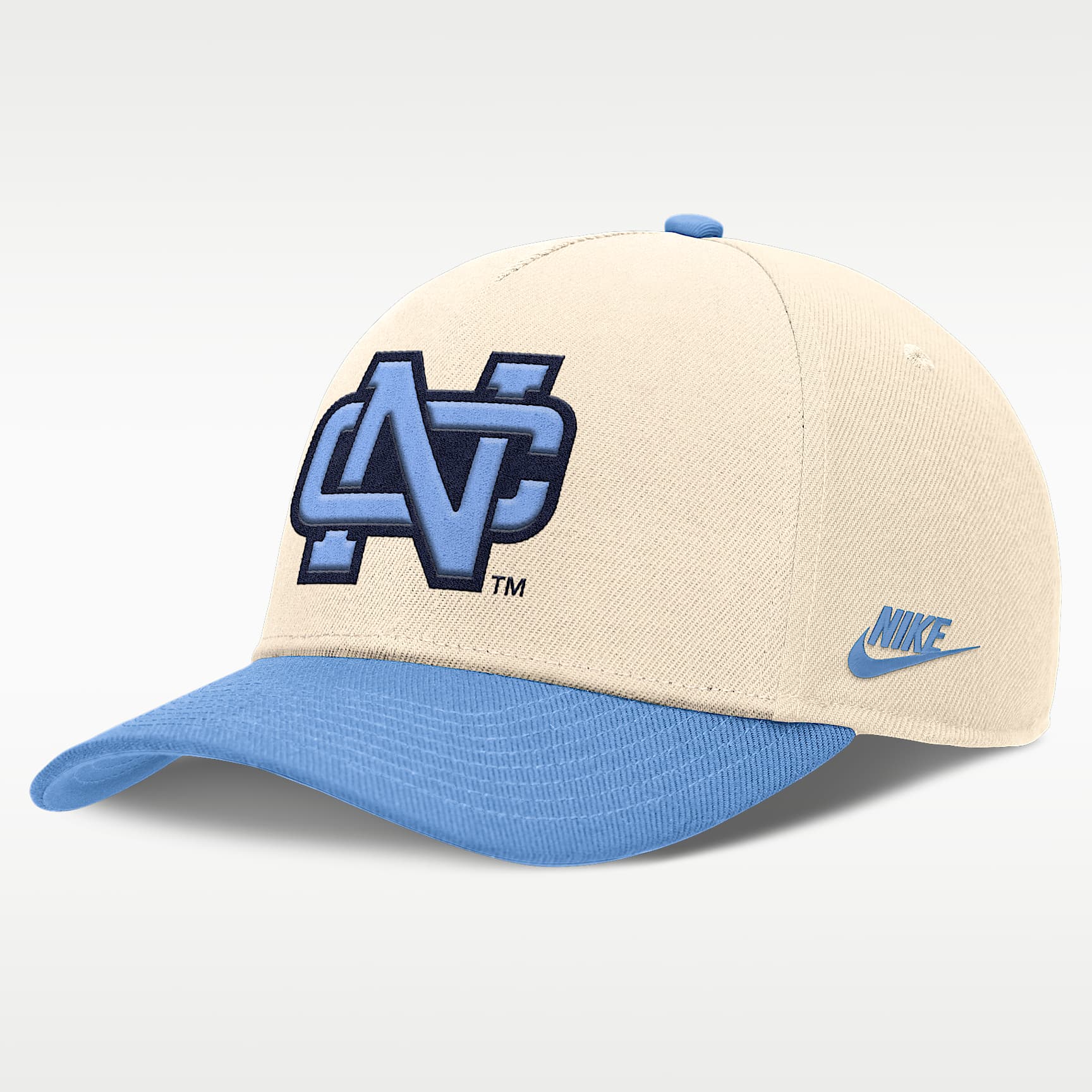 North Carolina Primetime Rise Academic Men's Nike Dri-FIT College Adjustable Hat