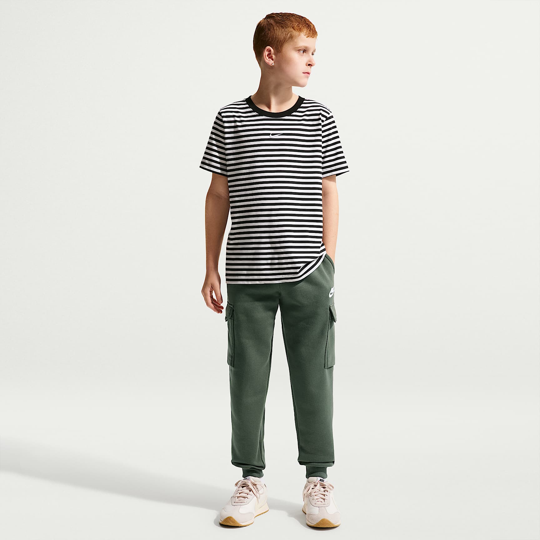 Nike Sportswear Club Big Kids' Fleece Cargo Pants