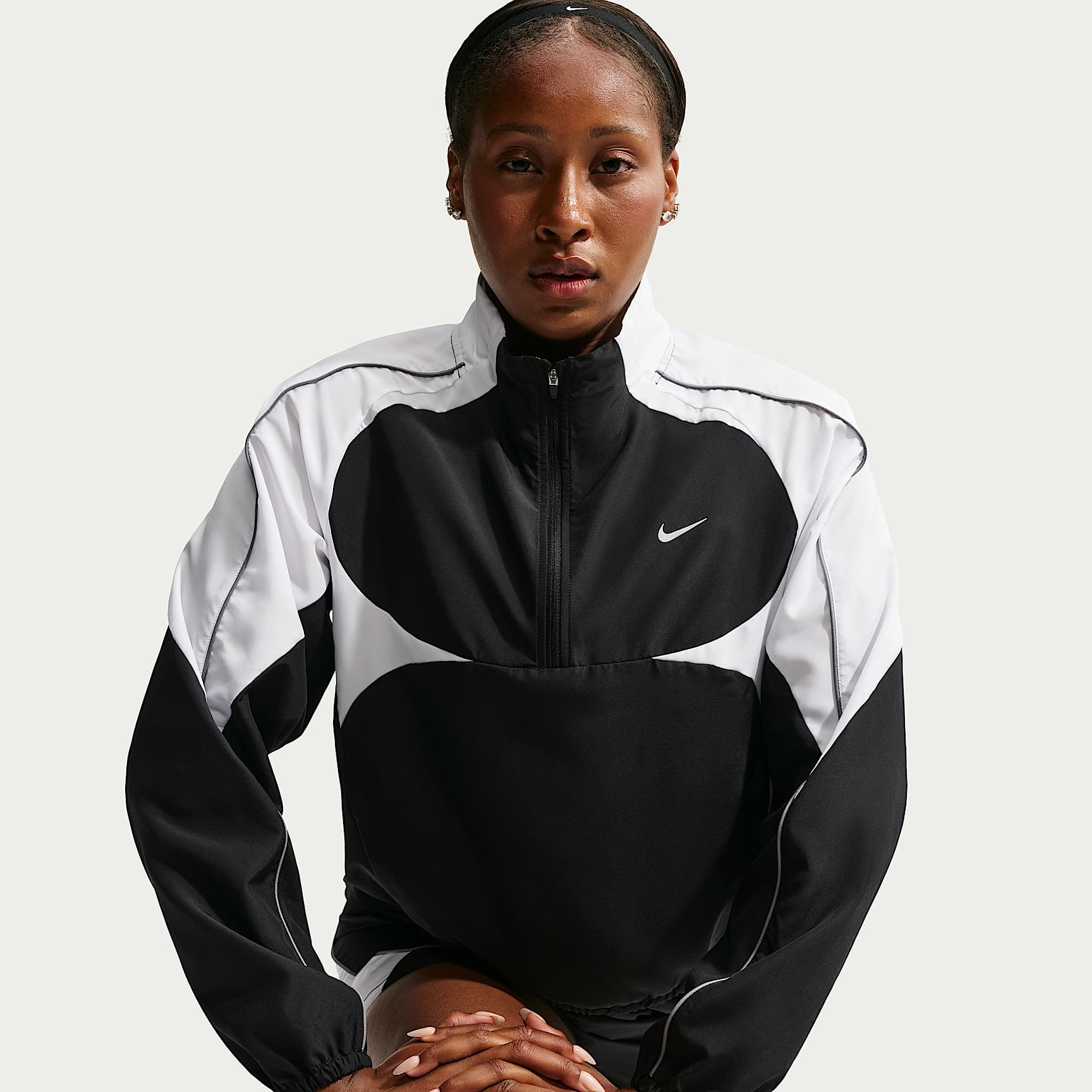 Nike Tempo Swoosh Women's Dri-FIT 1/2-Zip Running Jacket