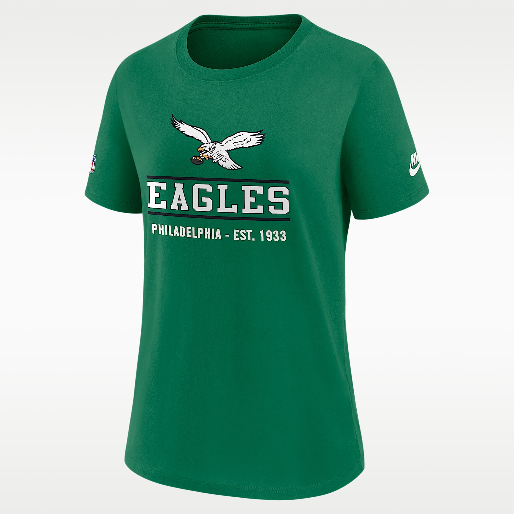 Playera Nike Dri-FIT de la NFL para mujer Philadelphia Eagles Sideline Alt