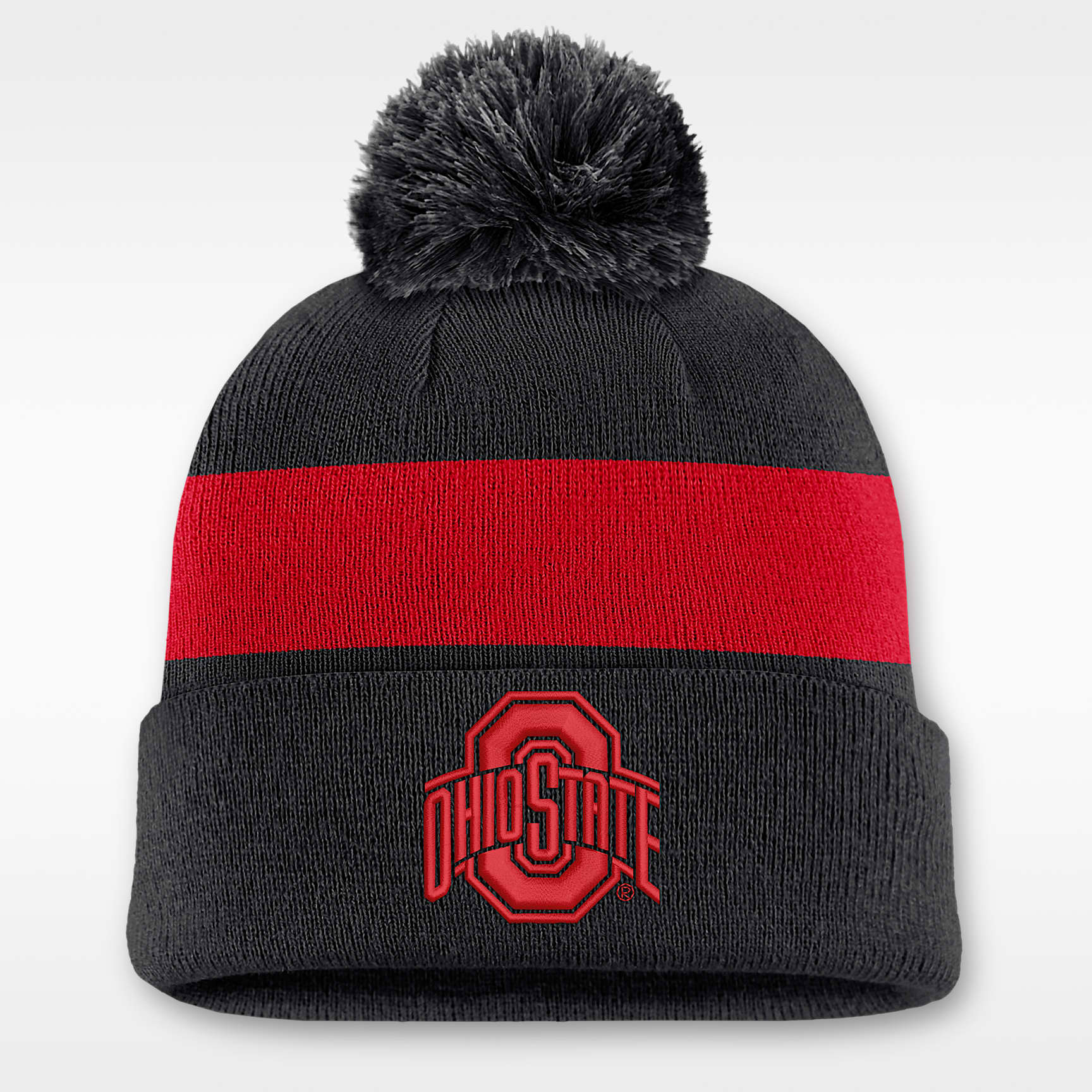 Ohio State Peak Men's Nike College Cuffed Beanie