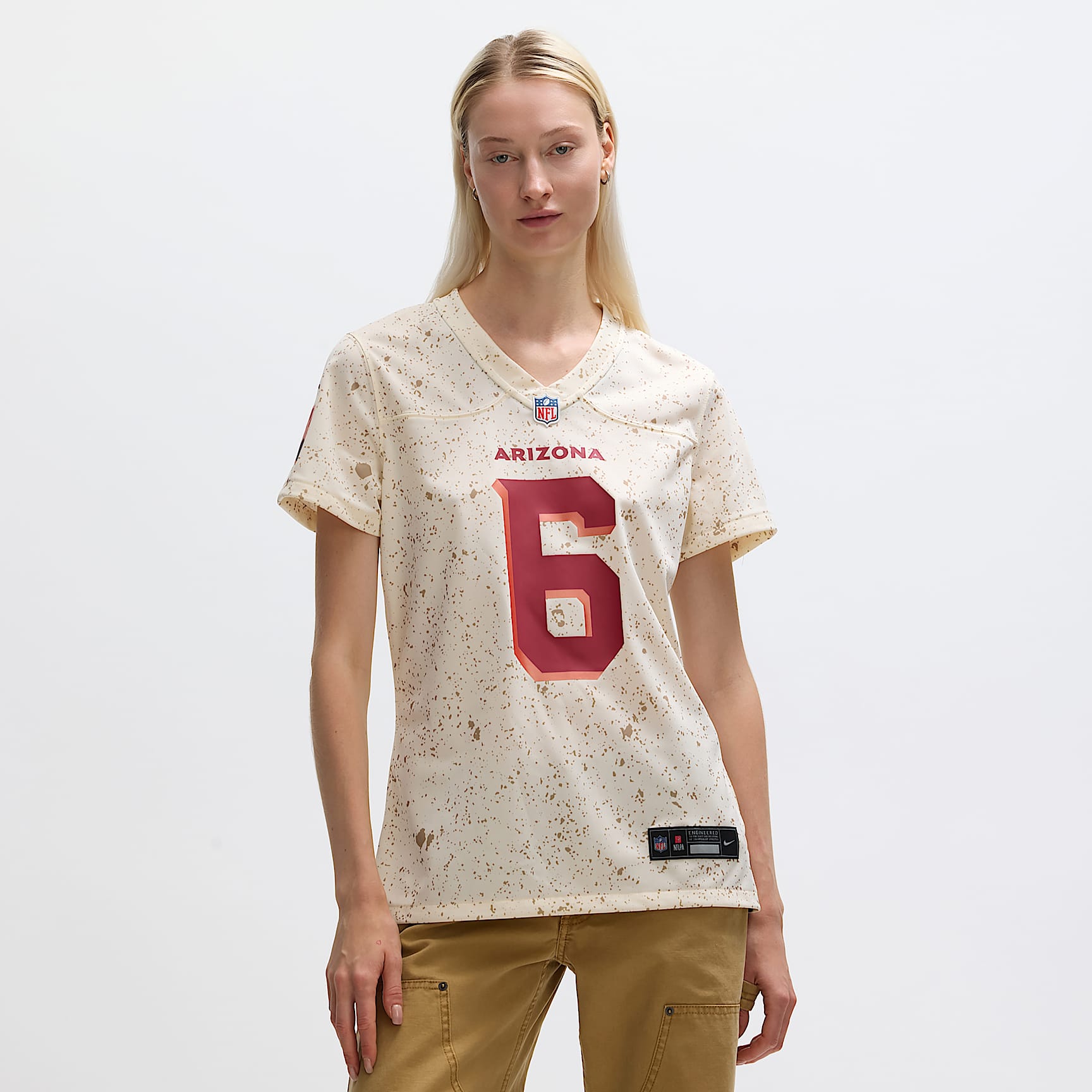 Jersey Nike de la NFL Game para mujer James Conner Arizona Cardinals Rivalries Collection