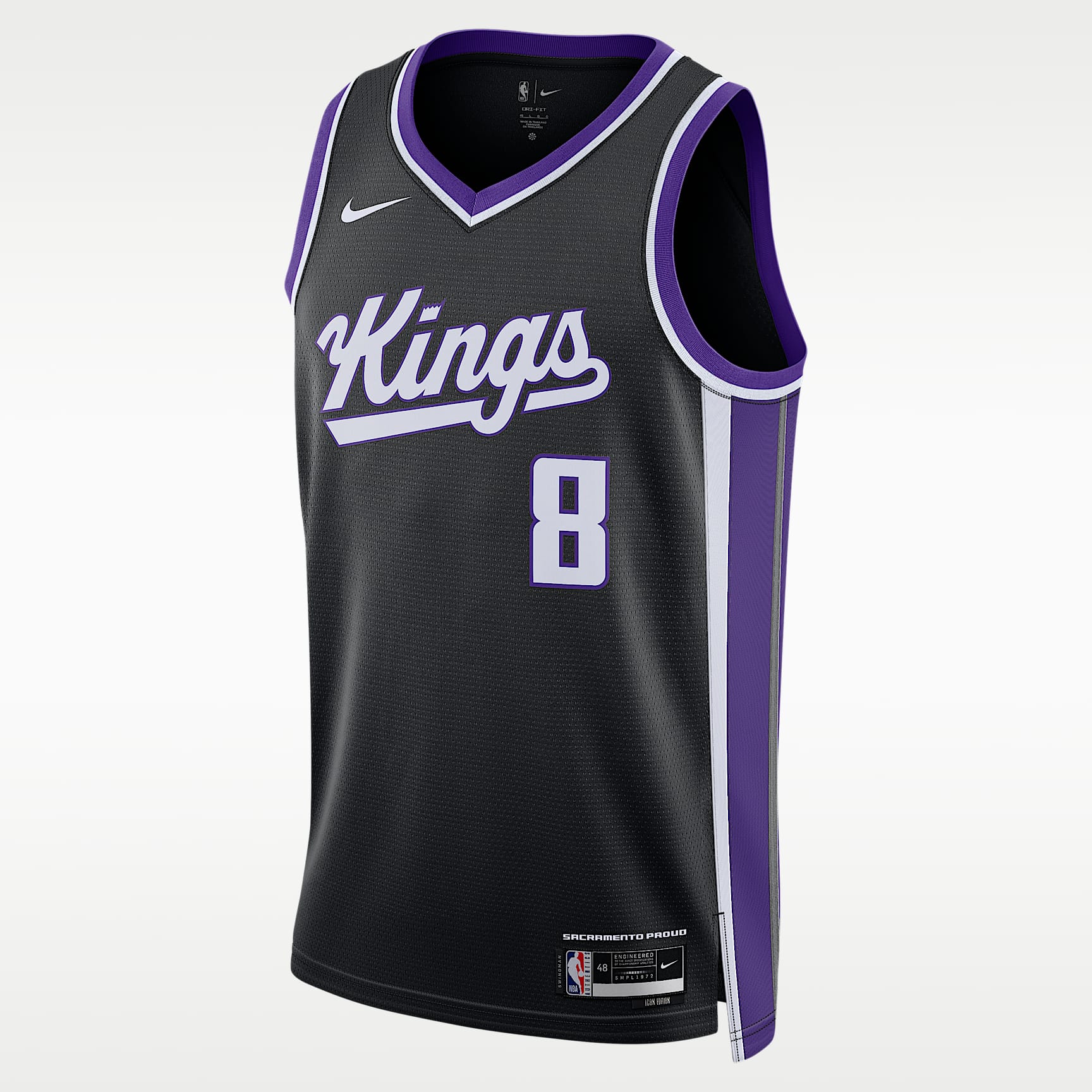 Sacramento Kings Icon Edition Nike Dri-FIT NBA Swingman Jersey