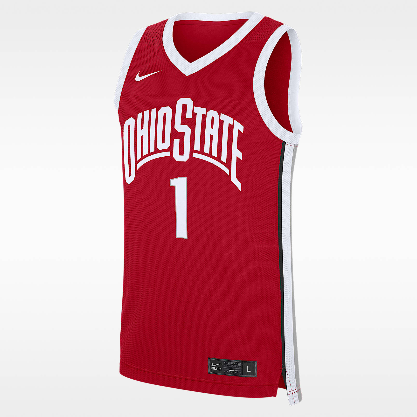 Jersey de básquetbol universitario Nike para hombre Ohio State Replica