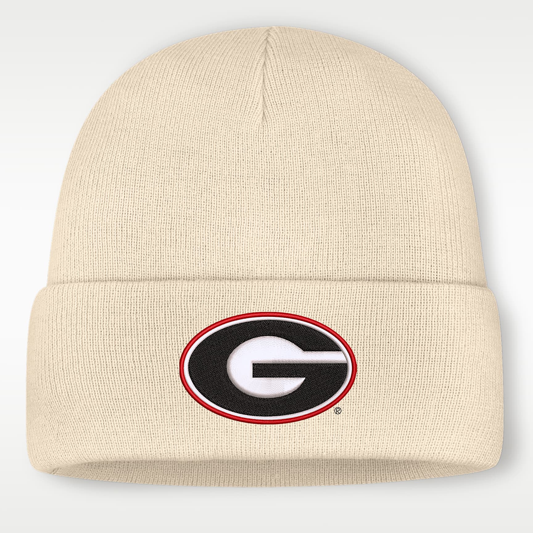 Georgia Men's Nike College Cuffed Beanie