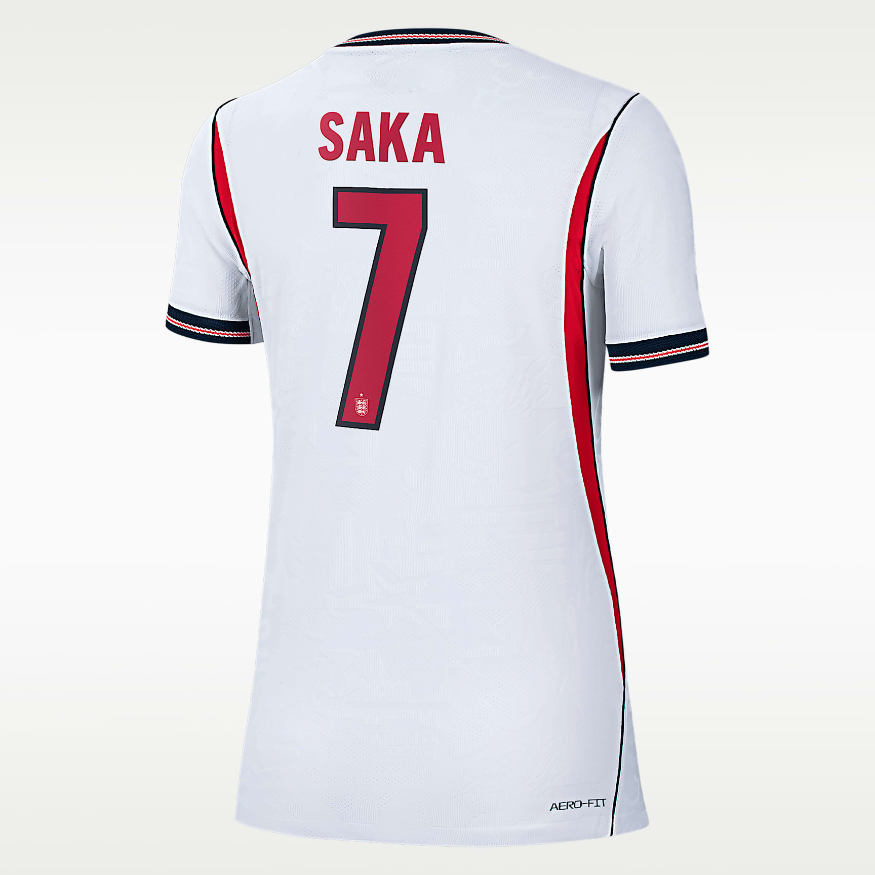 Bukayo Saka England National Team 2026 Match Home Women's Nike Dri-FIT ADV Soccer Jersey