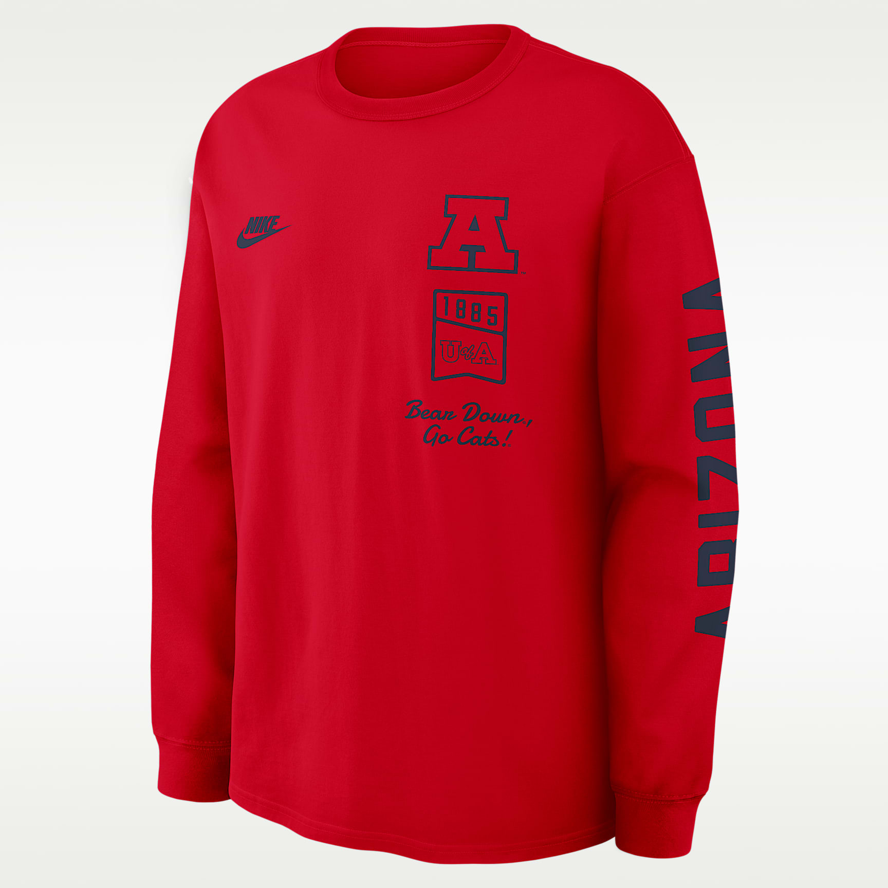 Arizona Legacy Men's Nike College Long-Sleeve T-Shirt