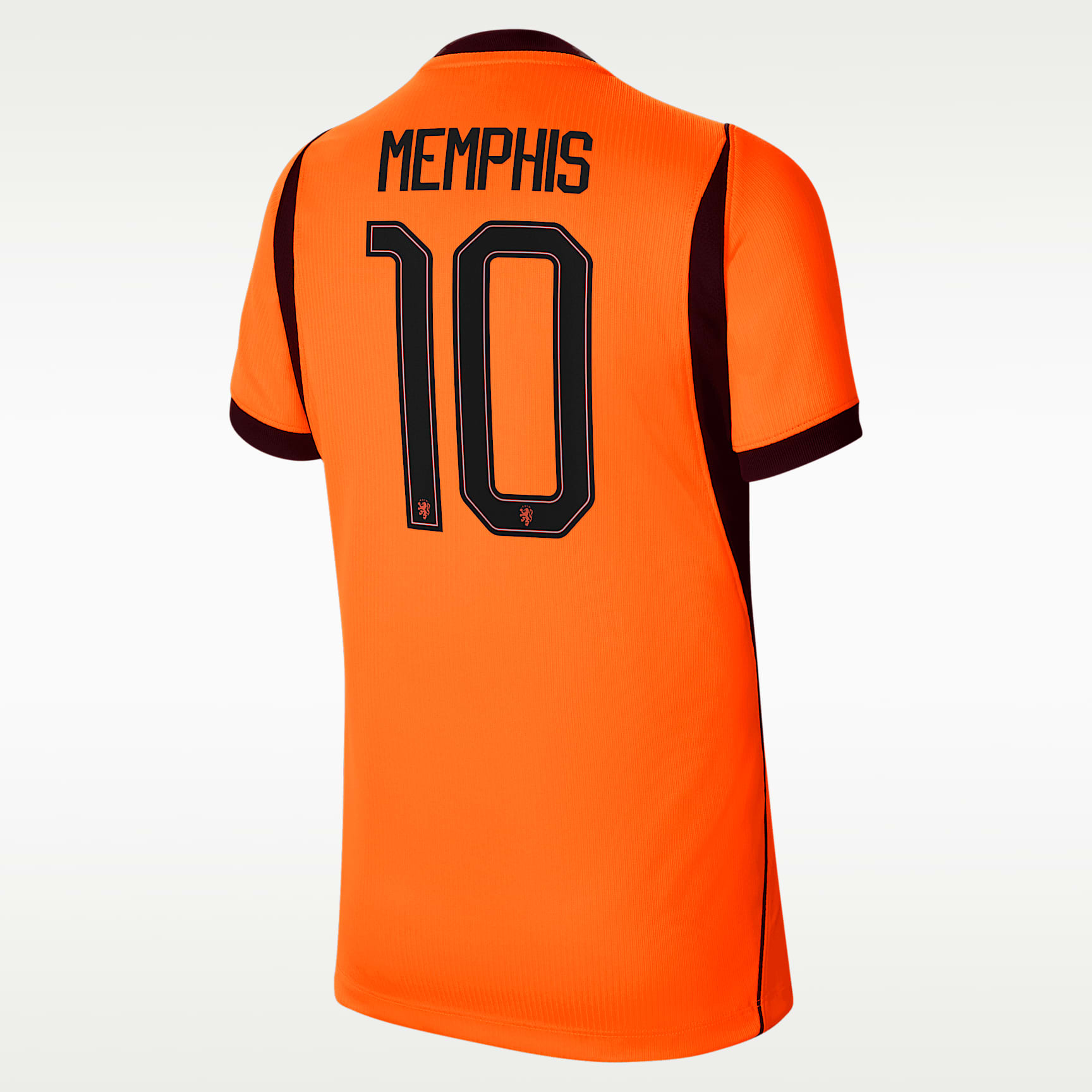 Memphis Depay Netherlands National Team 2026 Stadium Home Big Kids' Nike Dri-FIT Soccer Jersey