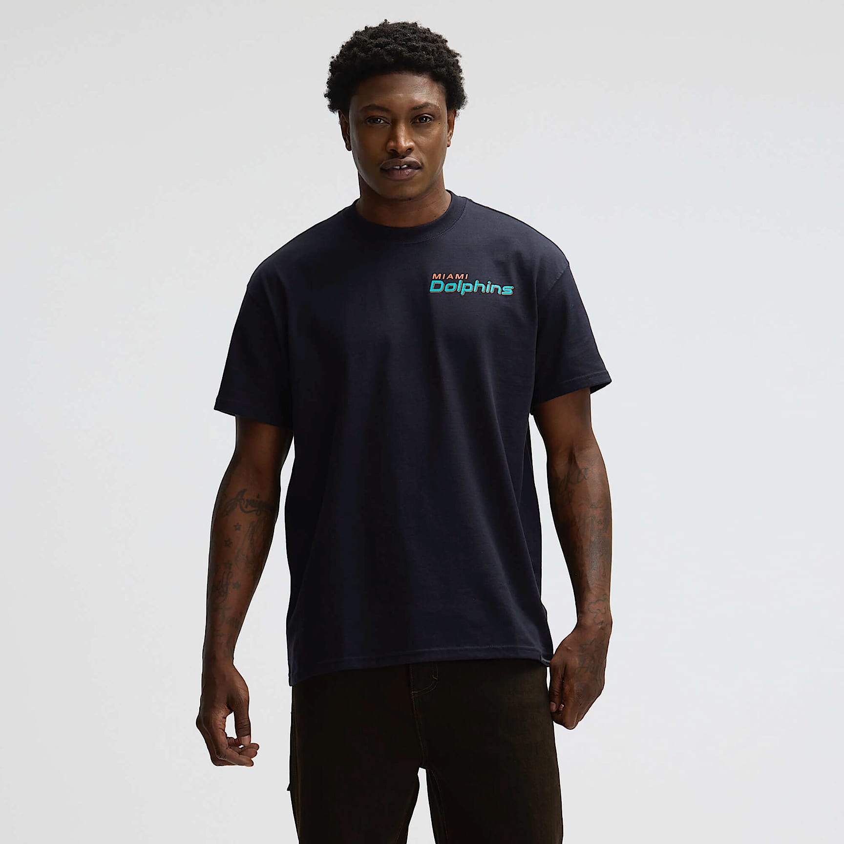 Miami Dolphins Rivalries Collection Essential Max90 Men's Nike NFL T-Shirt