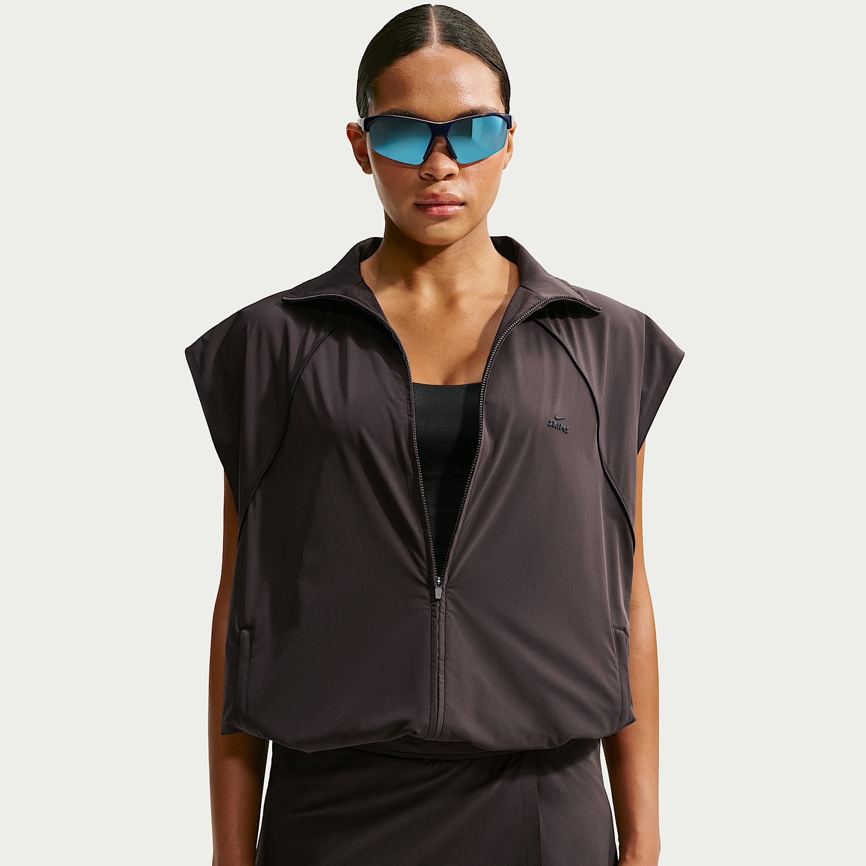 NikeSKIMS Stretch Nylon Chaleco oversize - Mujer