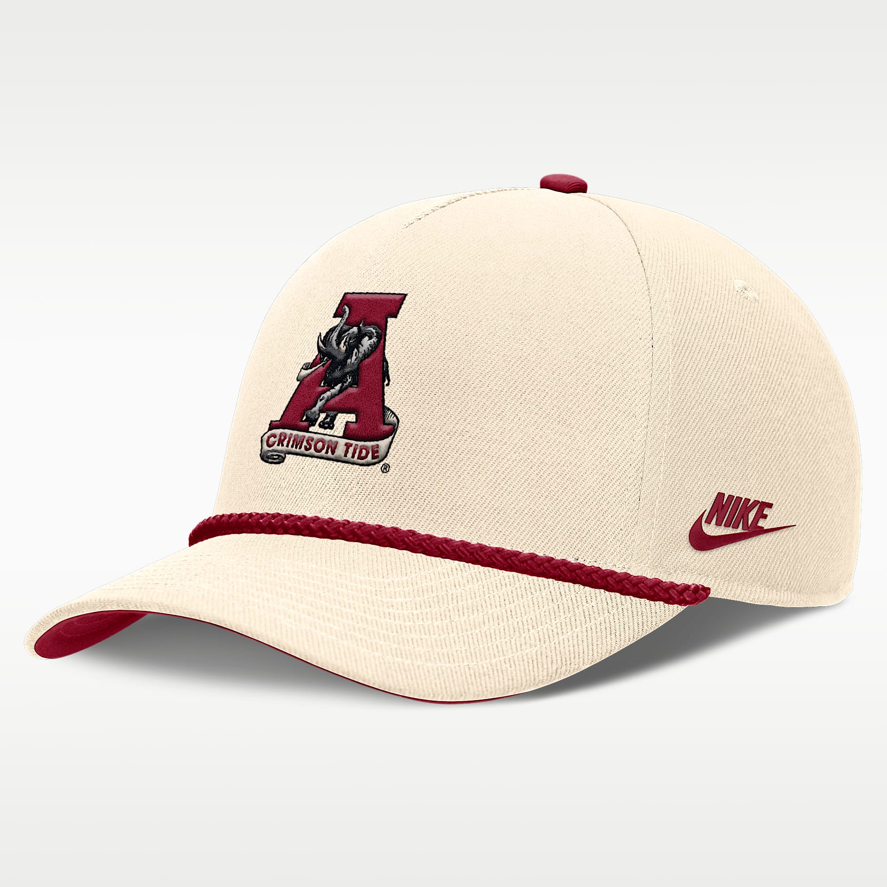 Alabama Legacy Vintage Rope Rise Men's Nike College Adjustable Hat