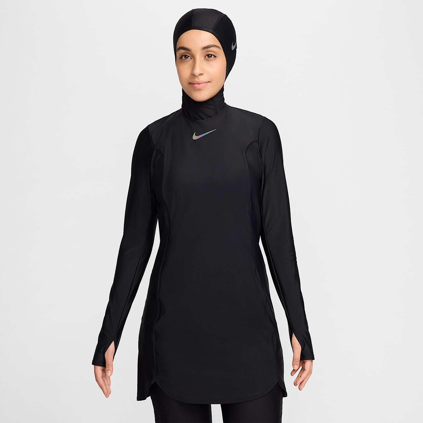 Vestido de cobertura completa para mujer Nike Swim Victory