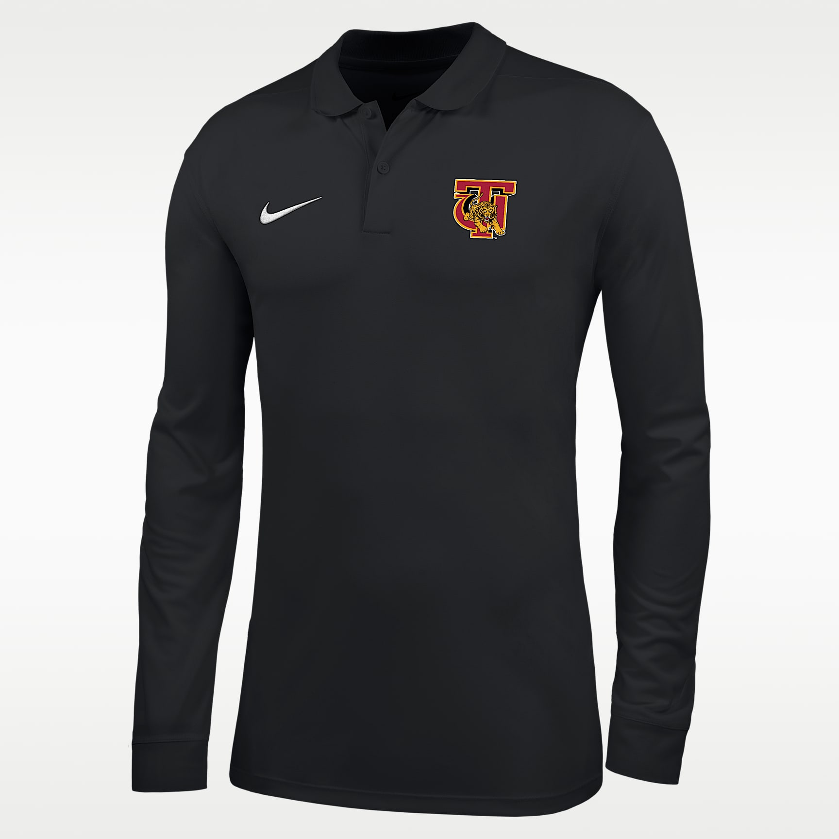 Nike College (Tuskegee University) Men's Dri-FIT Long-Sleeve Polo
