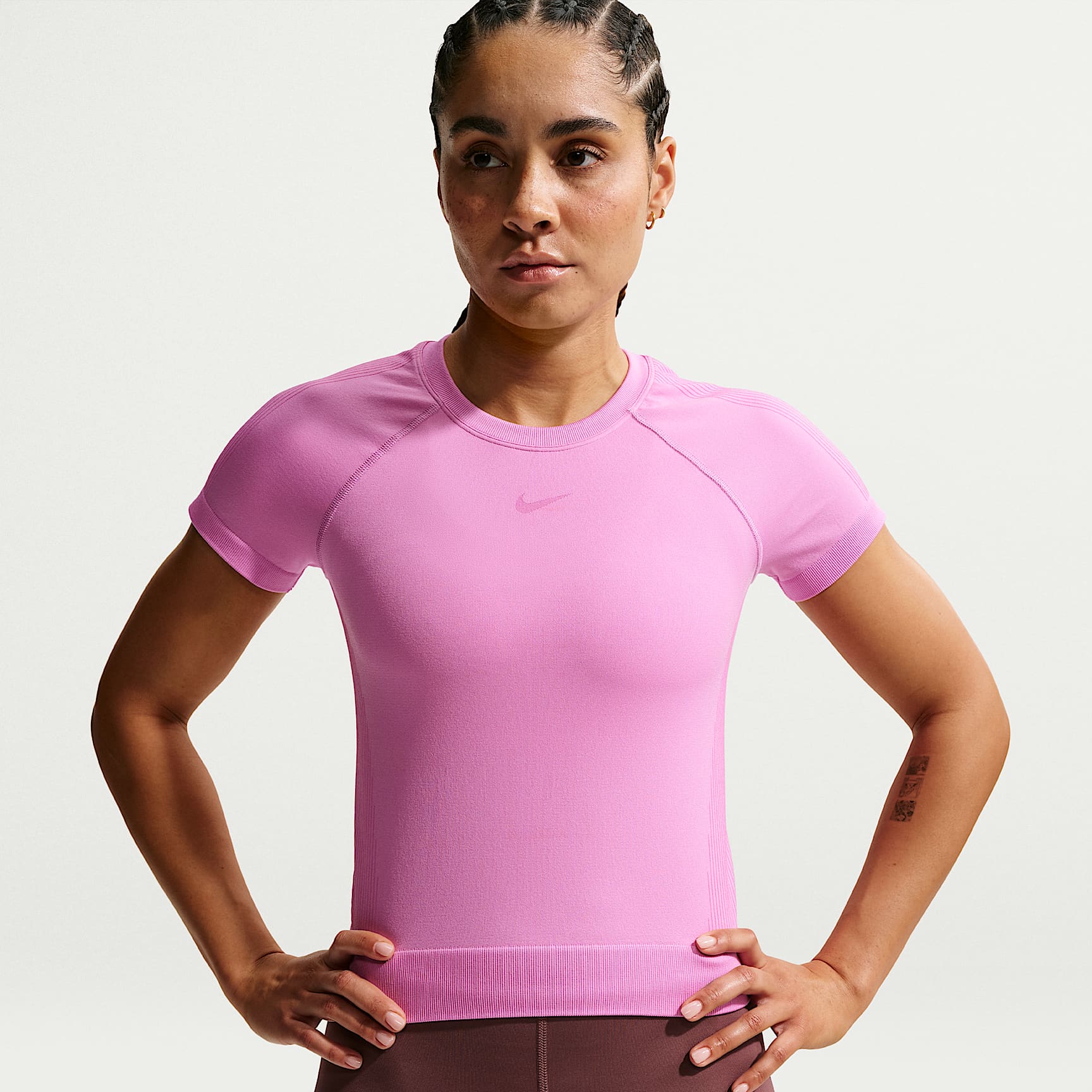 Playera Dri-FIT para mujer Nike Pro Seamless
