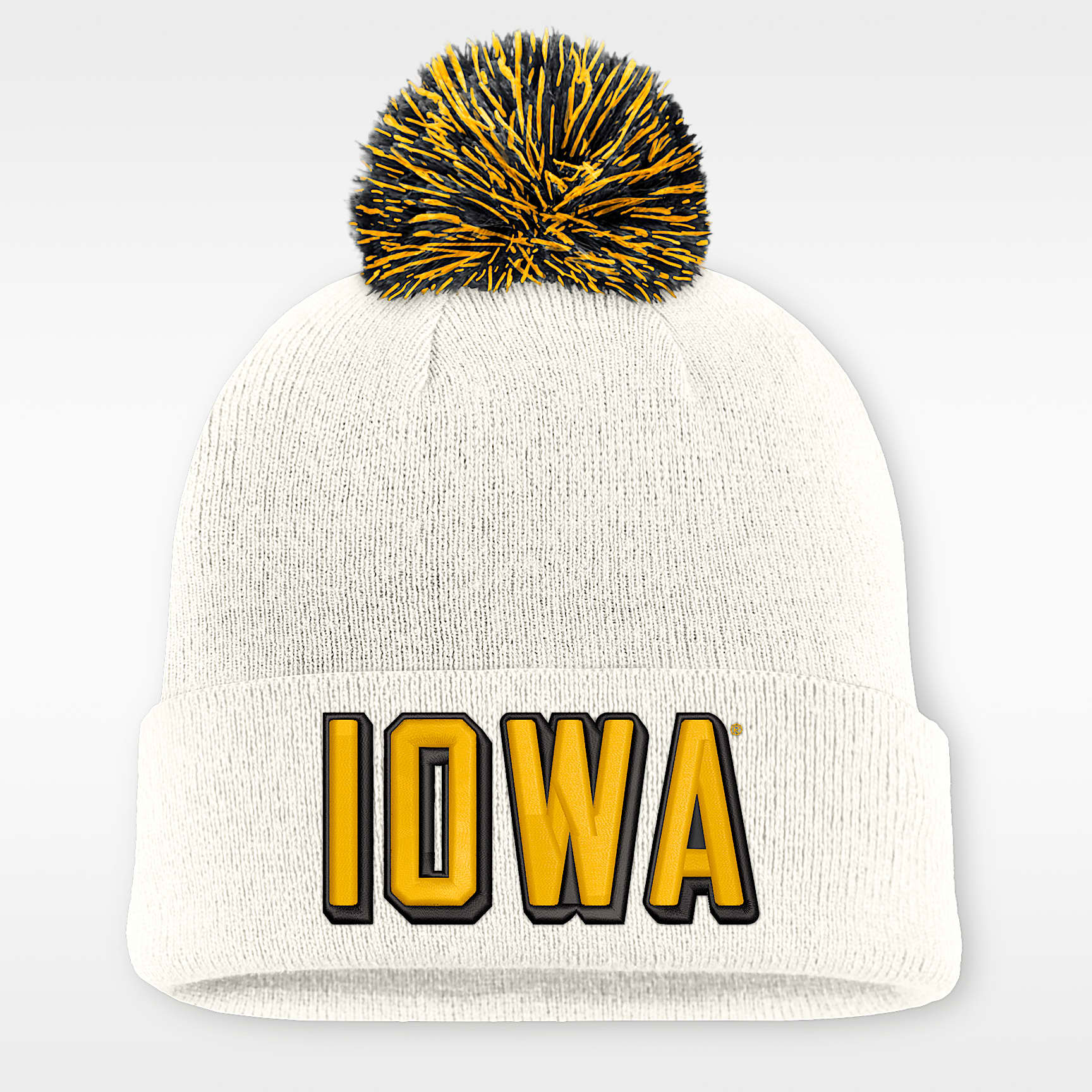 Gorro con dobladillo universitario Nike para hombre Iowa Peak