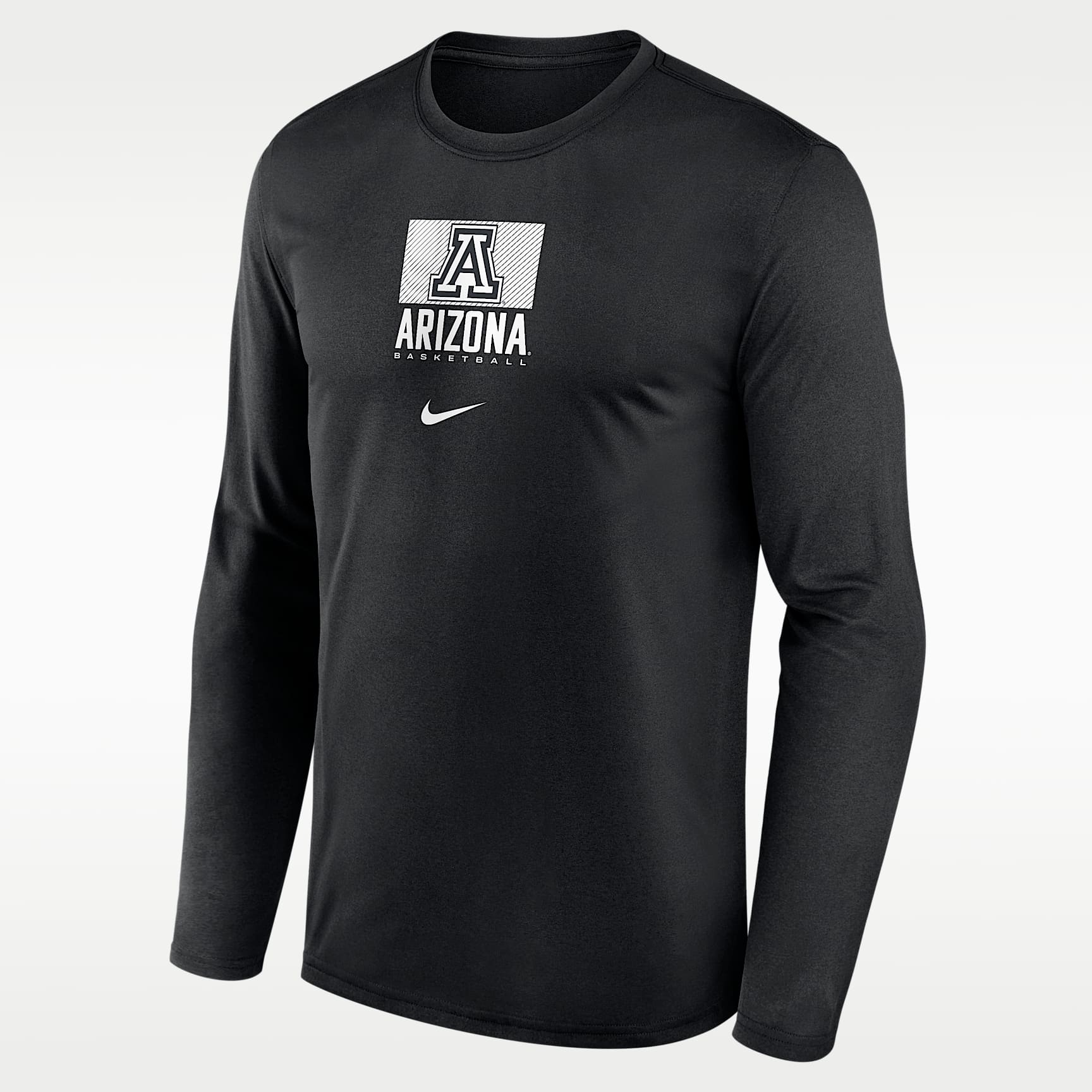 Arizona Courtside Men's Nike Dri-FIT College Long-Sleeve T-Shirt