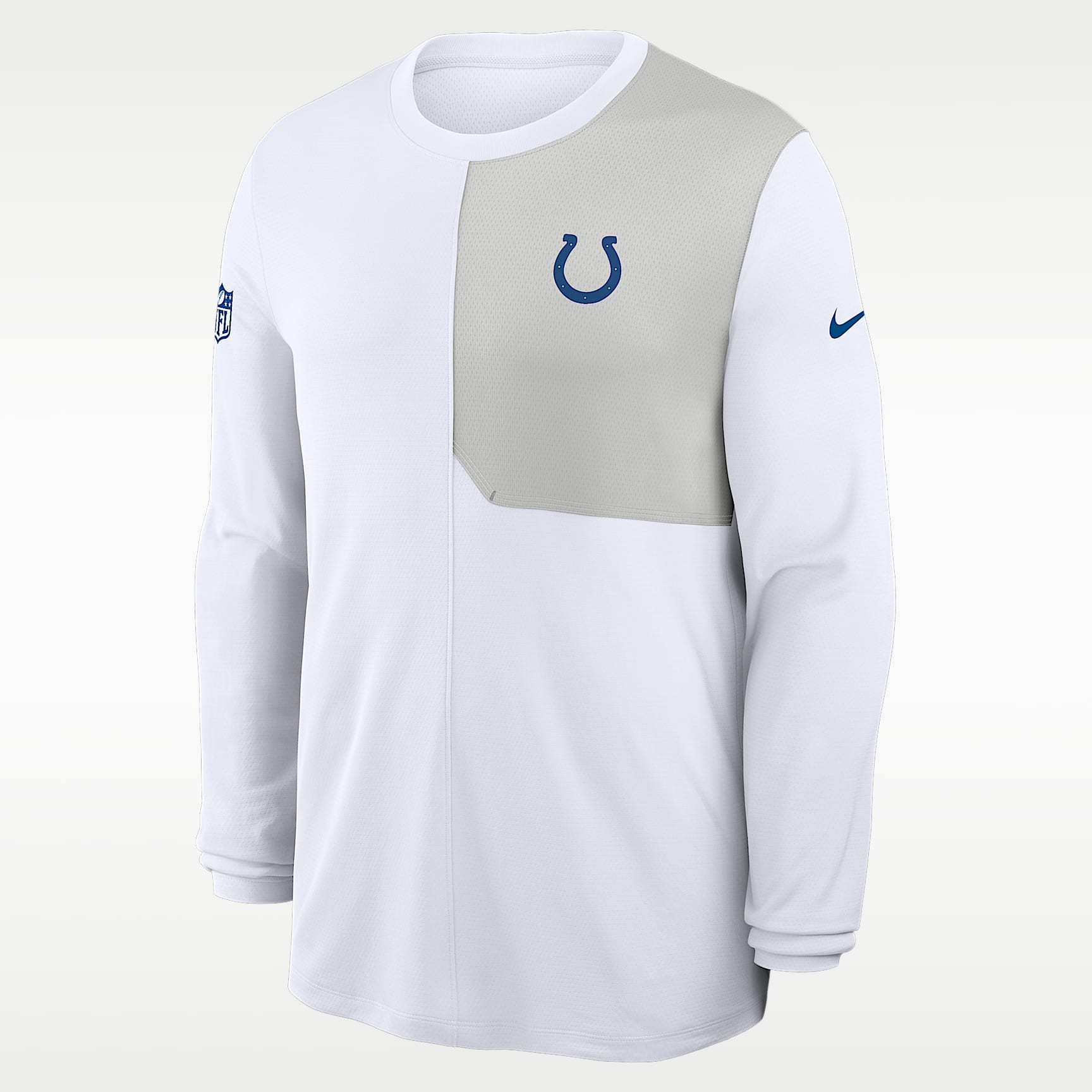 Indianapolis Colts Sideline Coach Men's Nike Dri-FIT NFL Long-Sleeve Top