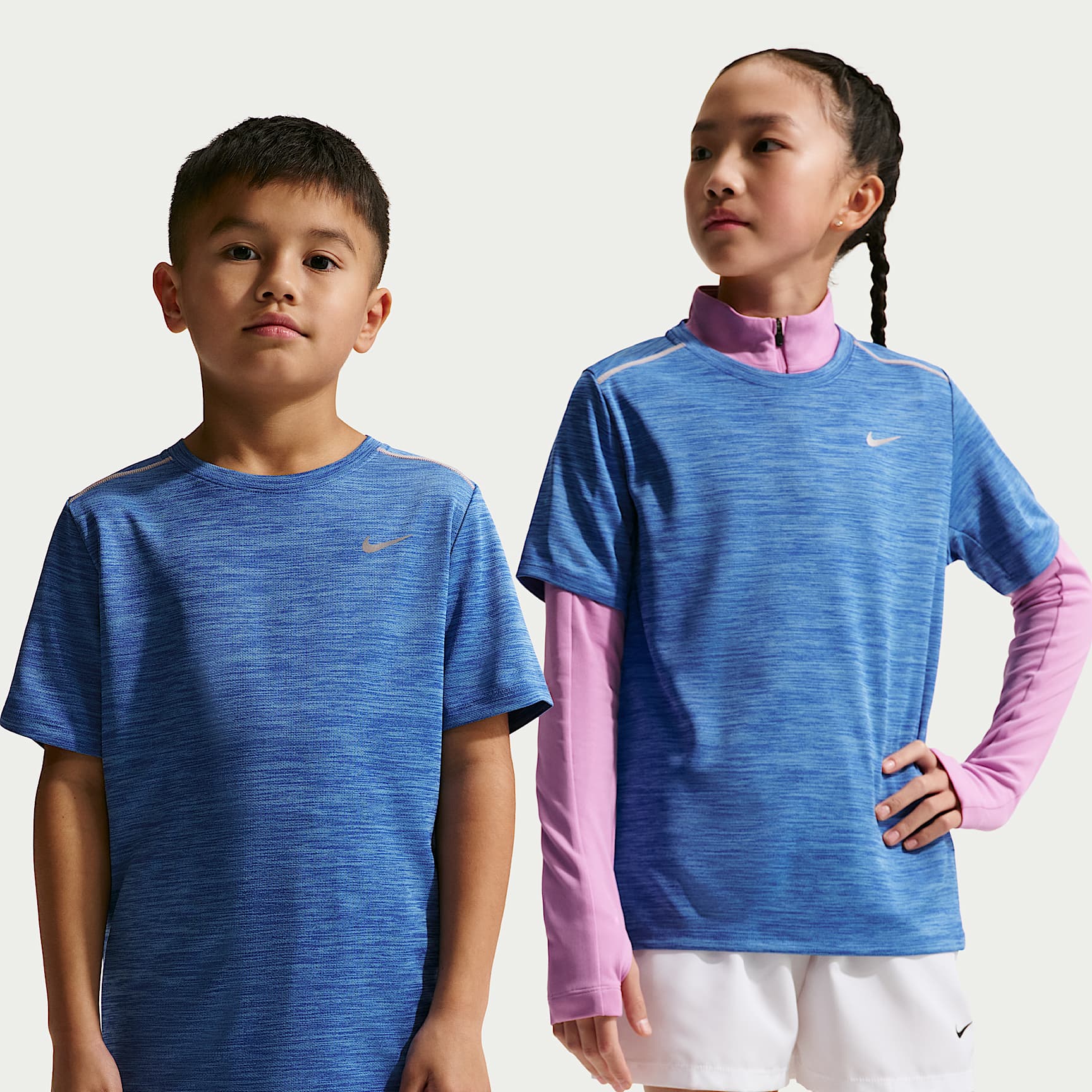 Nike Miler Big Kids' Dri-FIT Short-Sleeve Top