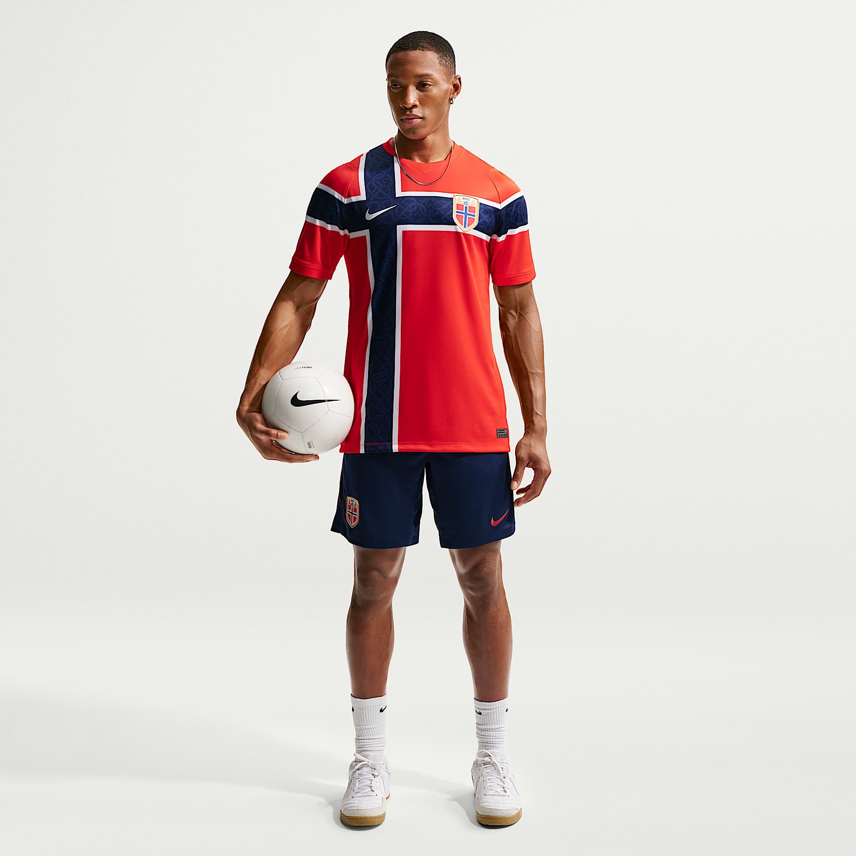 Norge Strike Nike Dri-FIT strikket fotballshorts til herre