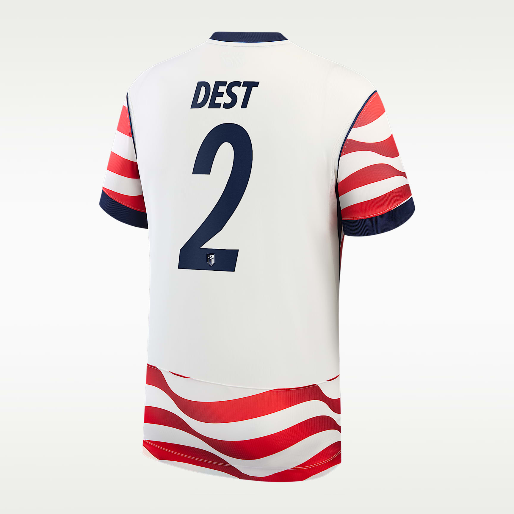 Sergiño Dest USMNT 2026 Stadium Home Men's Nike Dri-FIT Soccer Jersey