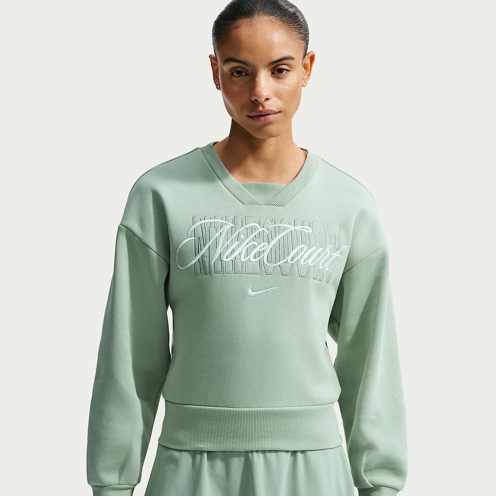 NikeCourt Collection Tennisoberteil mit Rundhalsausschnitt (Damen)