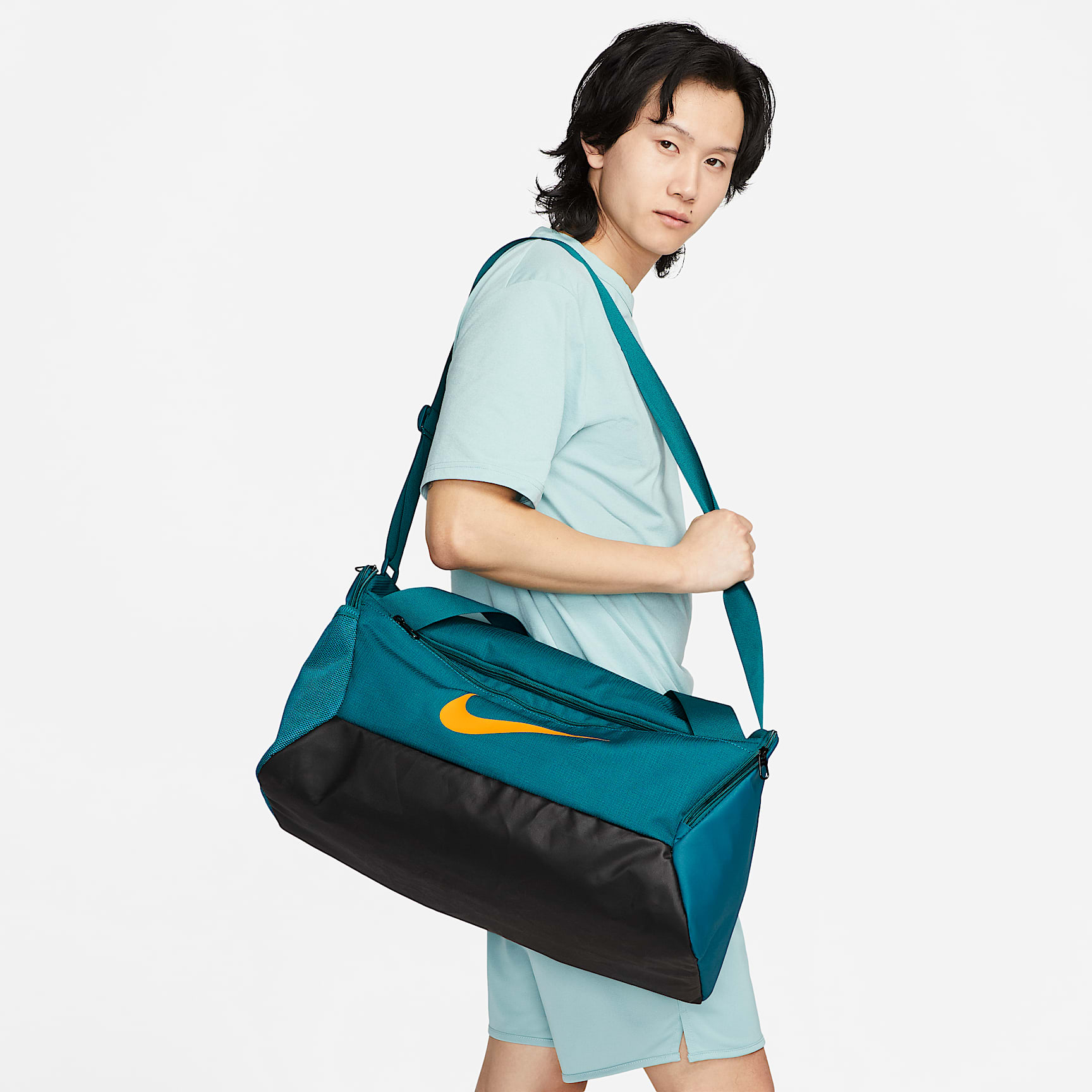 กระเป๋า Duffel เทรนนิ่ง Nike Brasilia (ขนาดเล็ก, 41 ล.)
