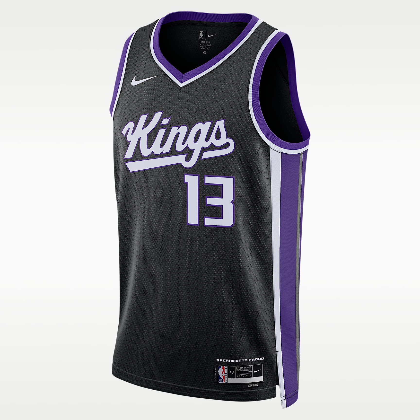 Sacramento Kings Icon Edition Nike Dri-FIT NBA Swingman Jersey