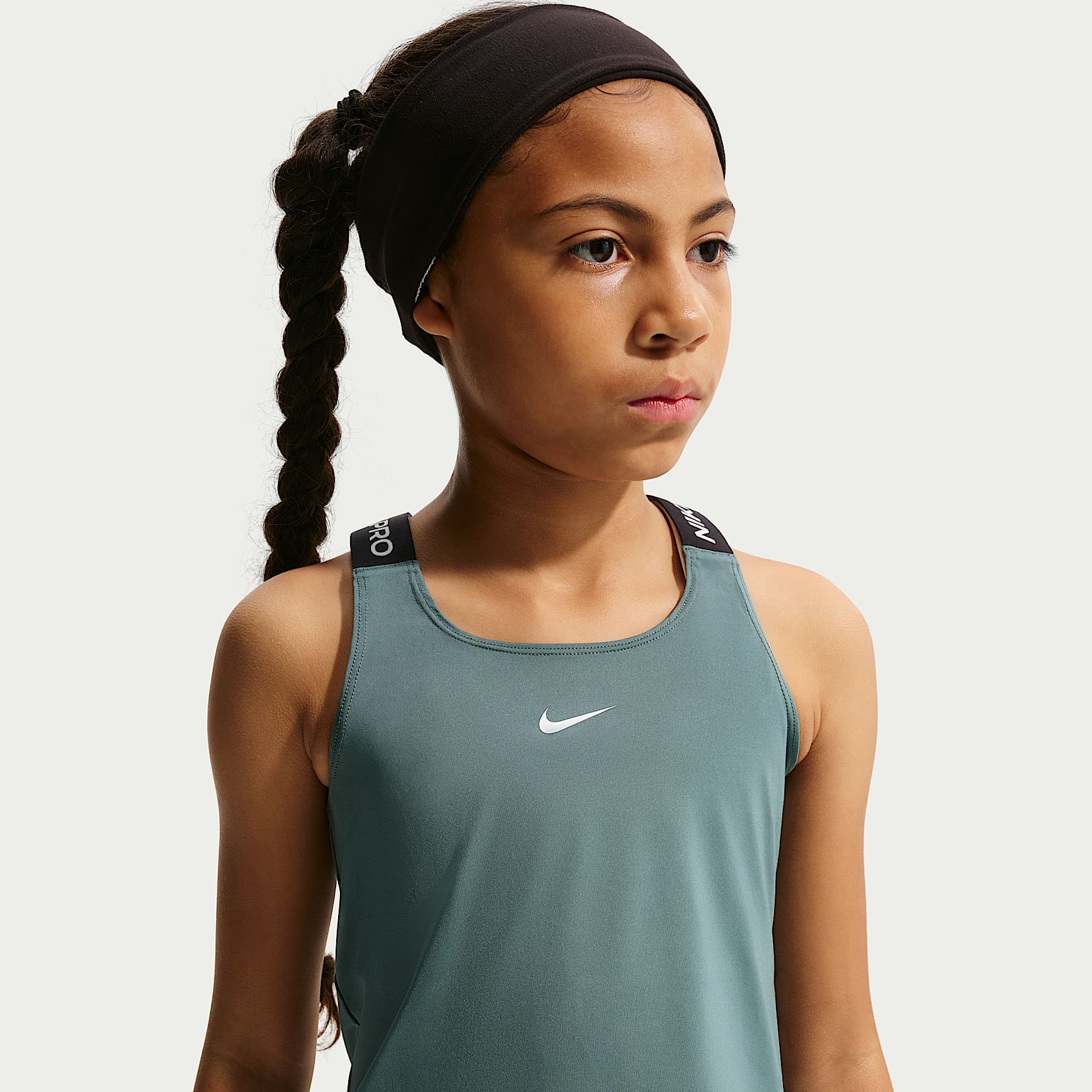 Camiseta de tirantes Dri-FIT para niñas talla grande Nike Pro