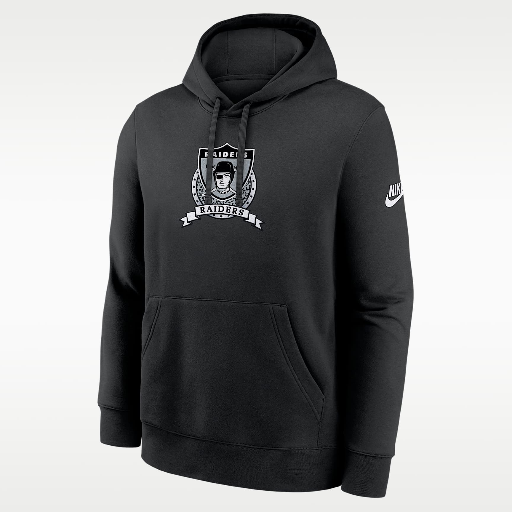 Las Vegas Raiders Rewind Club Men's Nike NFL Pullover Hoodie