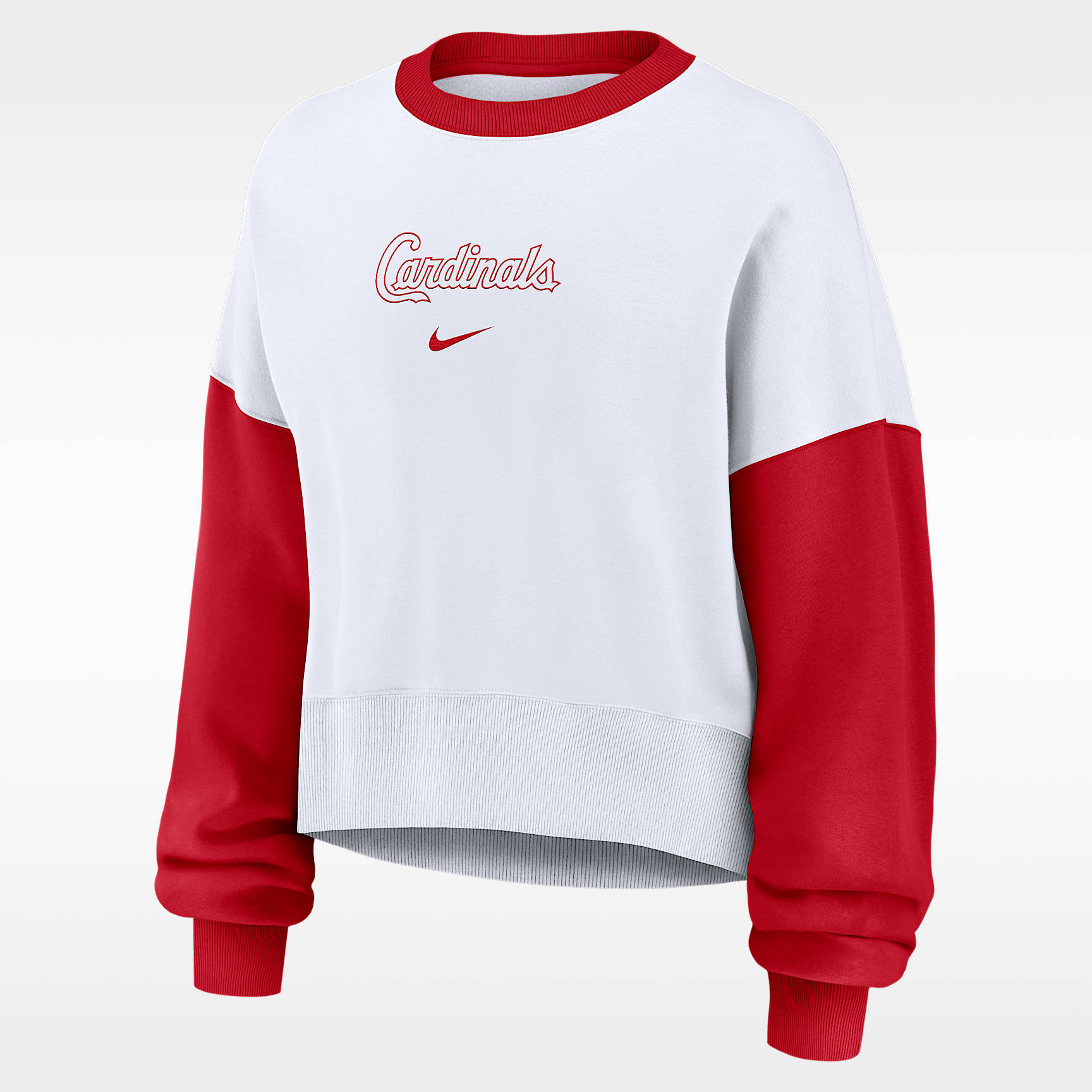 St. Louis Cardinals Primary Women's Nike MLB Pullover Crew