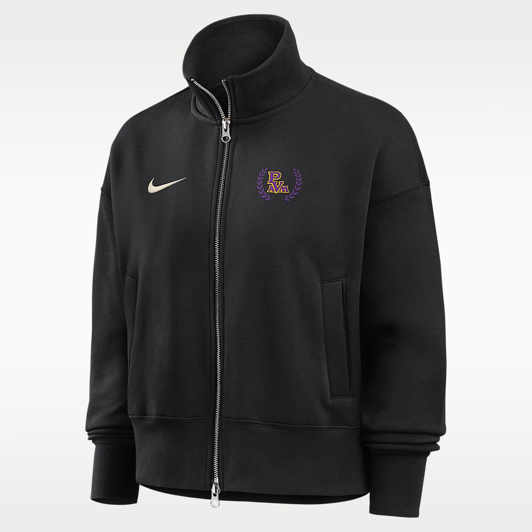 Nike College (Prairie View A&M University) Women's Nike Phoenix Fleece Track Jacket