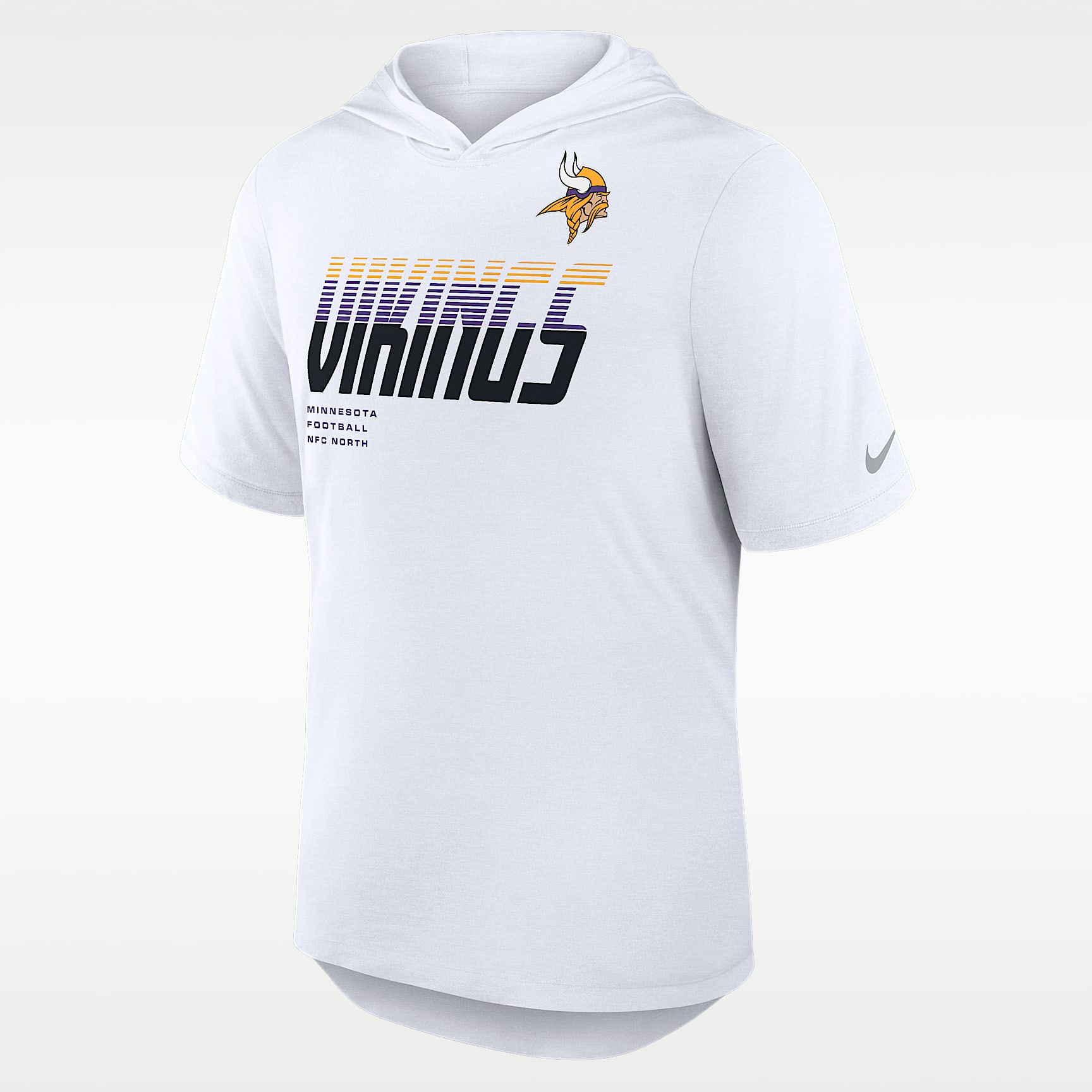 Minnesota Vikings Men's Nike Dri-FIT NFL Hooded T-Shirt