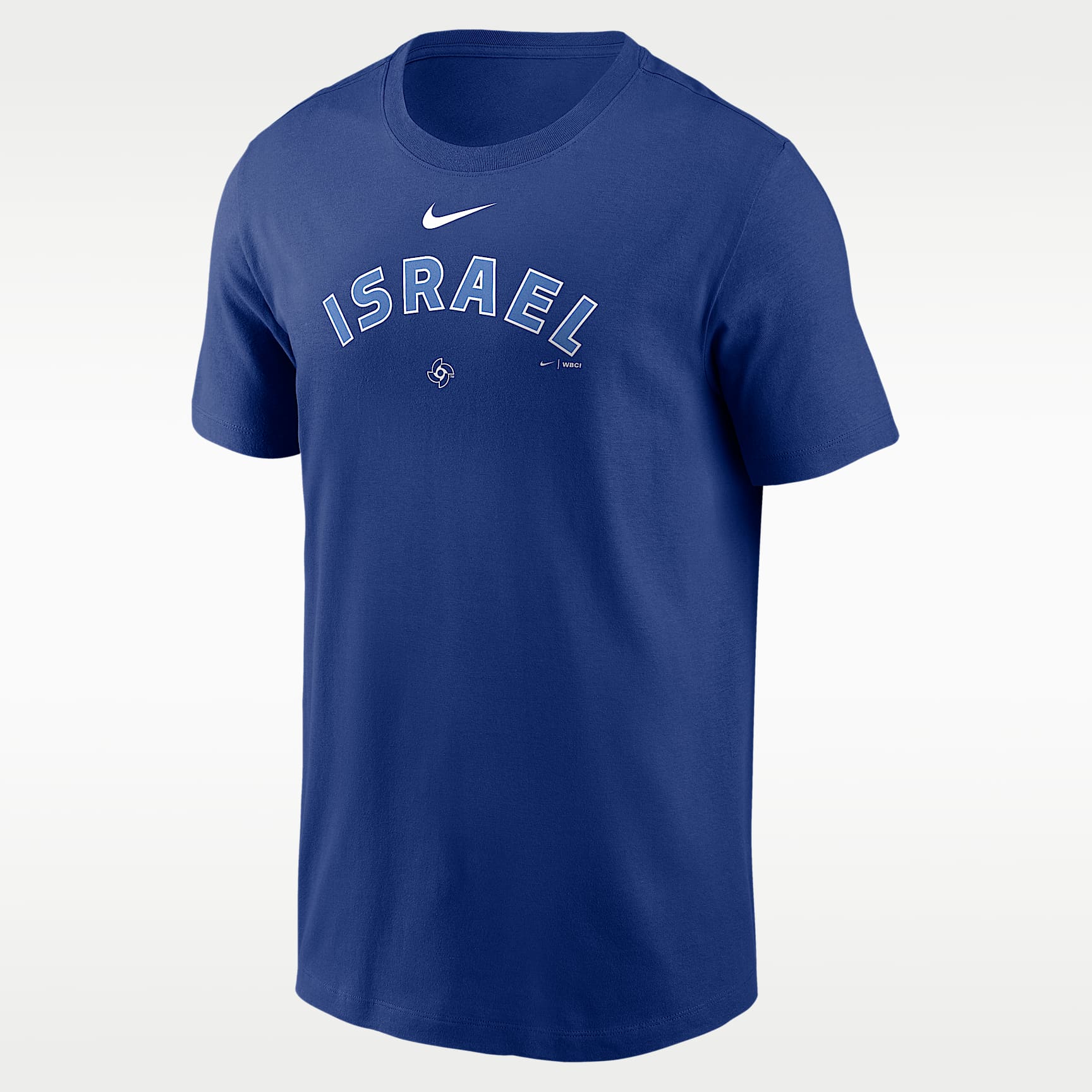 Israel National Baseball Team 2026 World Baseball Classic Wordmark Men's Nike T-Shirt