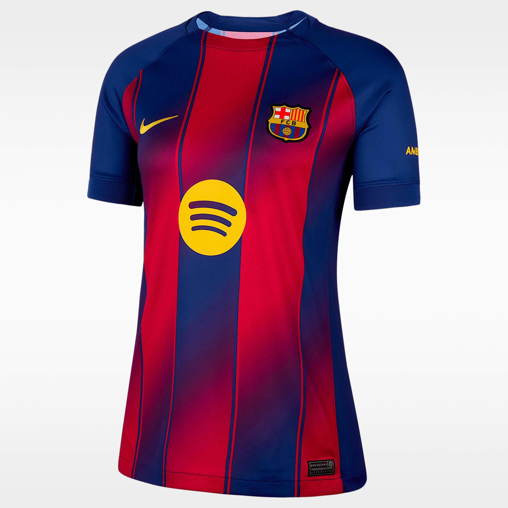 Raphinha Barcelona 2025/26 Stadium Home Women's Nike Dri-FIT Soccer Jersey