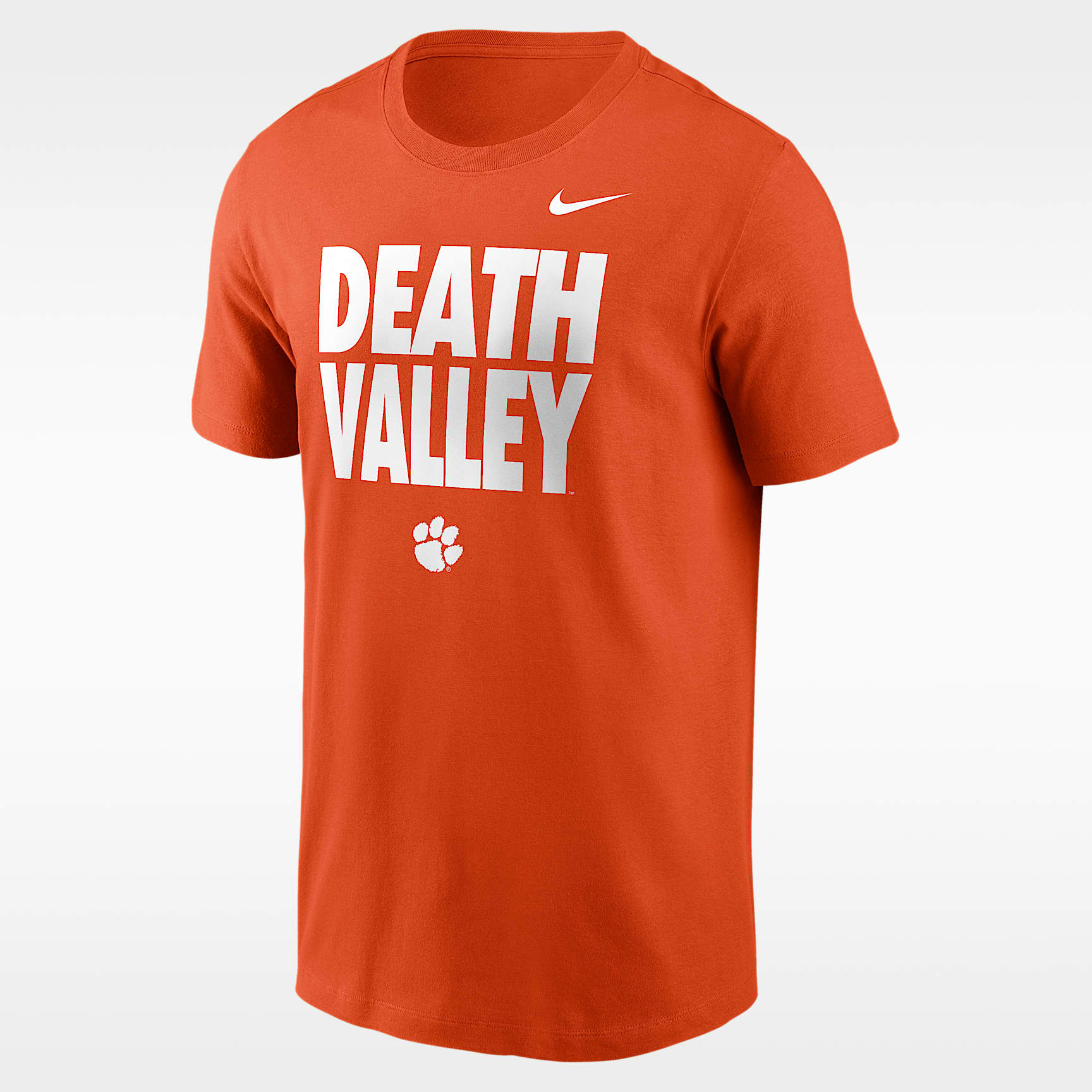 Clemson Sideline Slogan Men's Nike Dri-FIT College Long-Sleeve T-Shirt