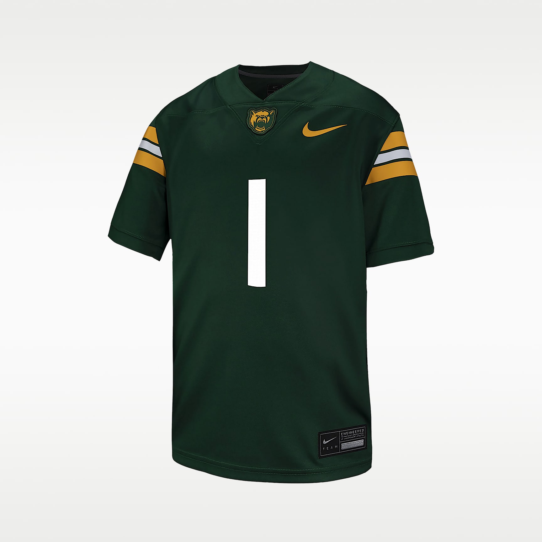 Jersey universitario Nike Untouchable Game de Baylor para niños talla grande
