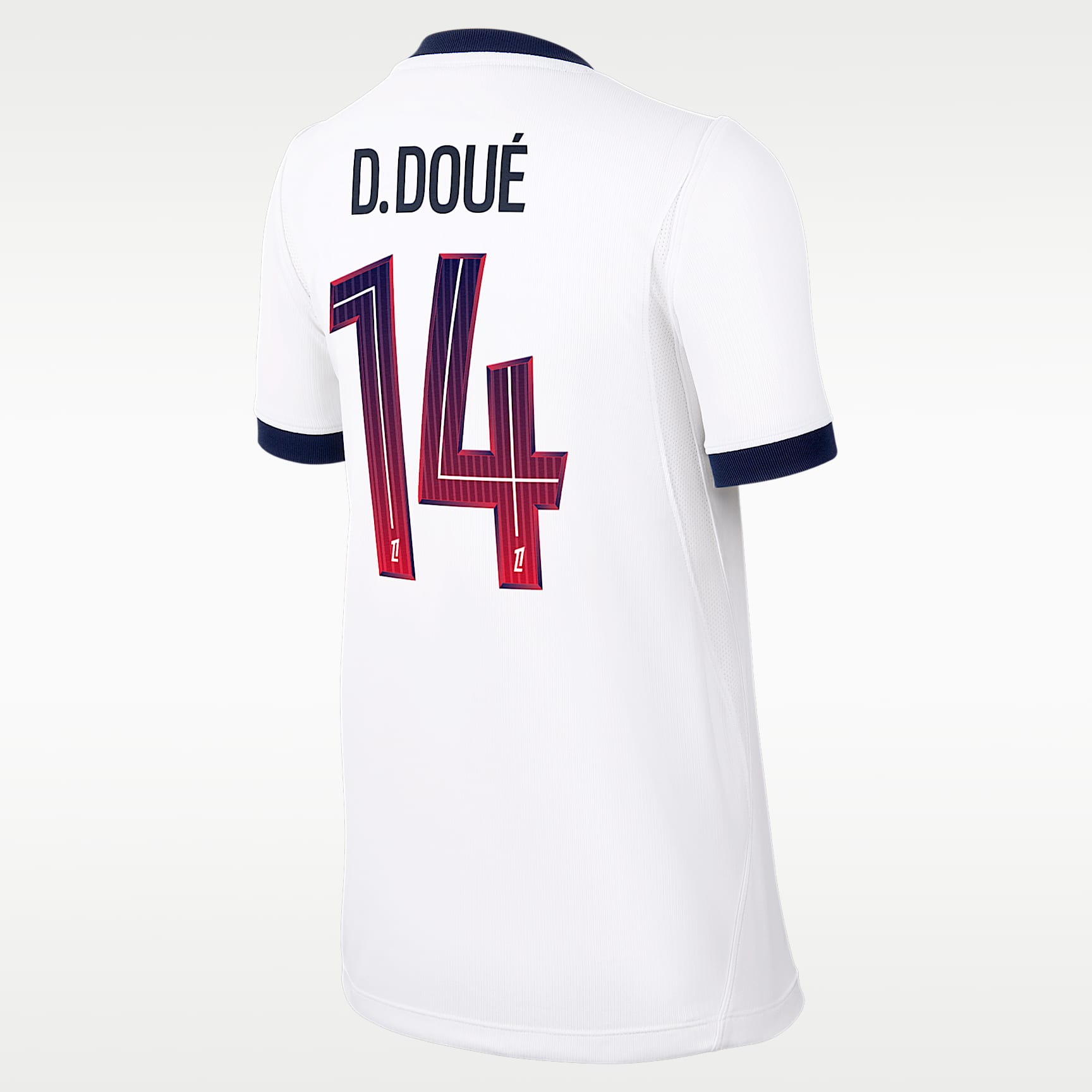 Désiré Doué Paris Saint-Germain 2026/27 Stadium Away Big Kids' Nike Dri-FIT Soccer Jersey