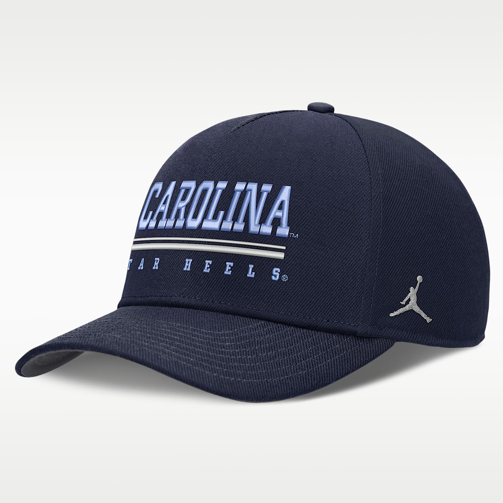 North Carolina Sideline Practice Rise Men's Jordan Brand Dri-FIT College Adjustable Hat
