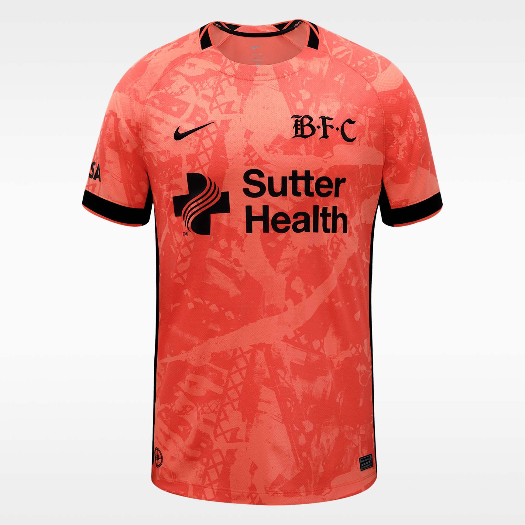 Bay FC Stadium Away Men's Nike Dri-FIT NWSL Replica Jersey