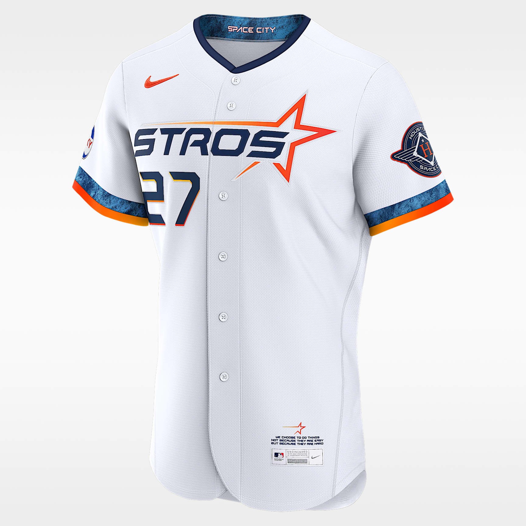 Jose Altuve Houston Astros City Connect Men's Nike MLB Authentic Jersey