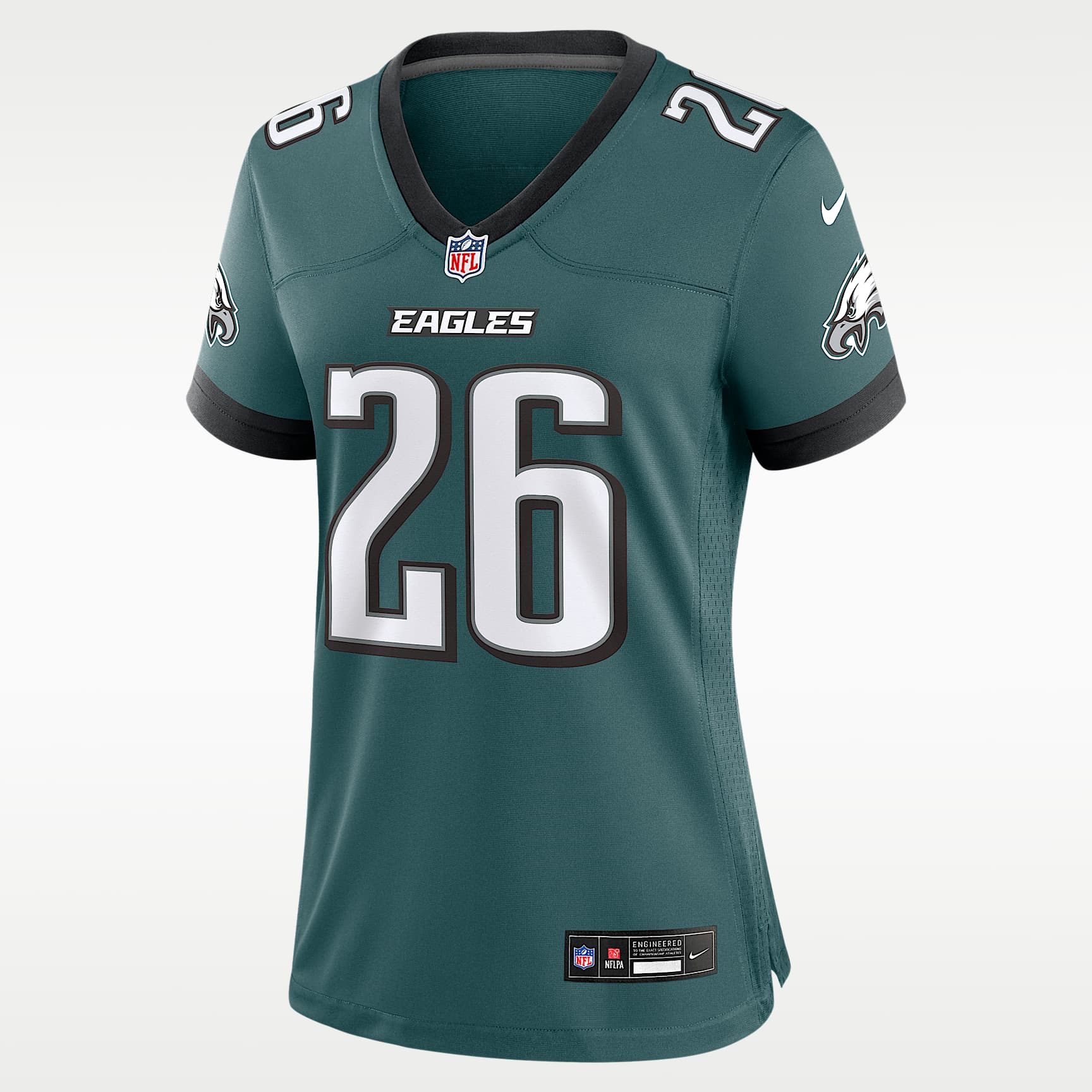 Jersey Nike de la NFL Game para mujer Saquon Barkley Philadelphia Eagles
