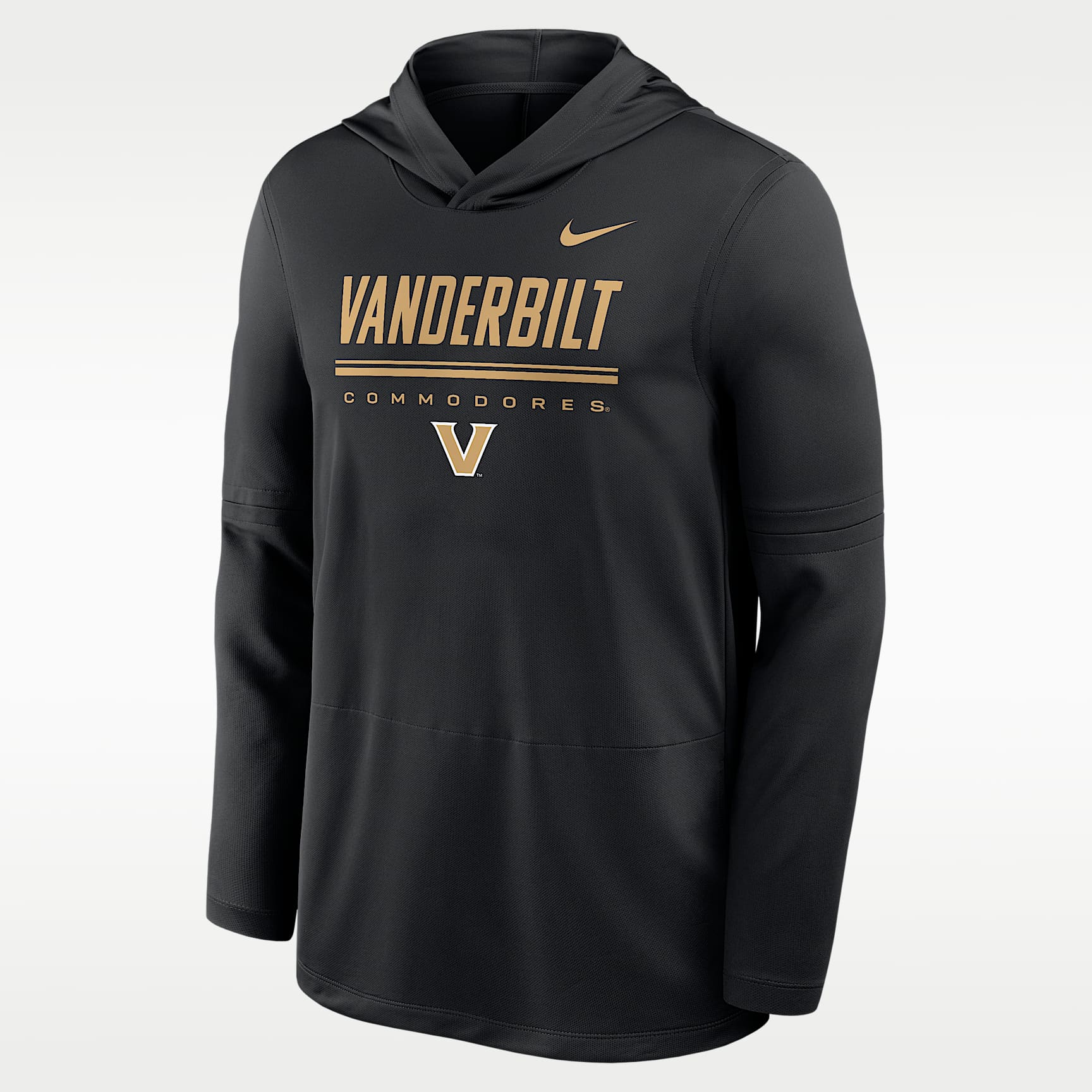 Sudadera con gorro Dri-FIT ligera para hombre Nike College (Vanderbilt)