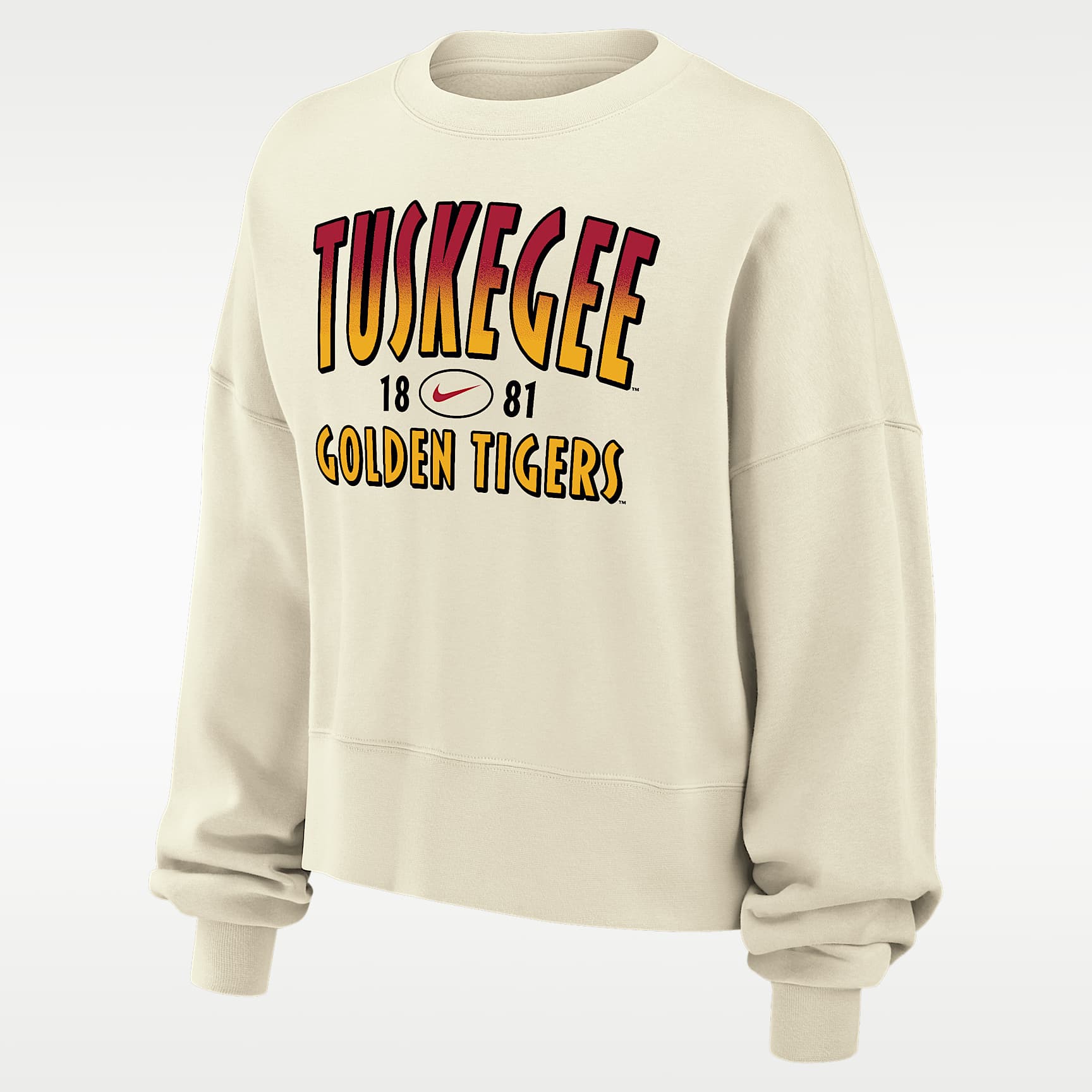 Nike College (Tuskegee University) Women's Phoenix Fleece Crewneck Sweatshirt