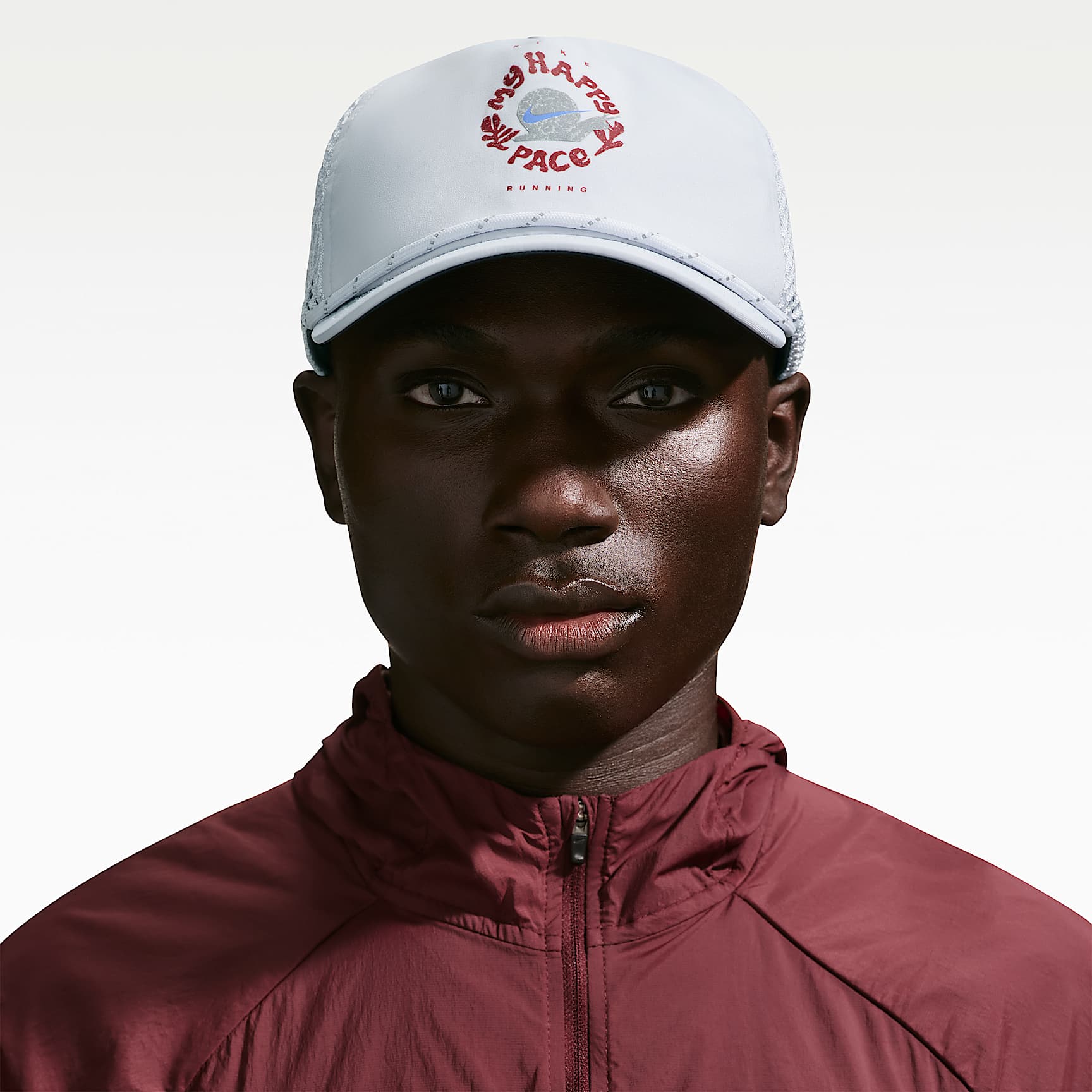 Gorra Dri-FIT sin estructura Happy Pace Nike Pro