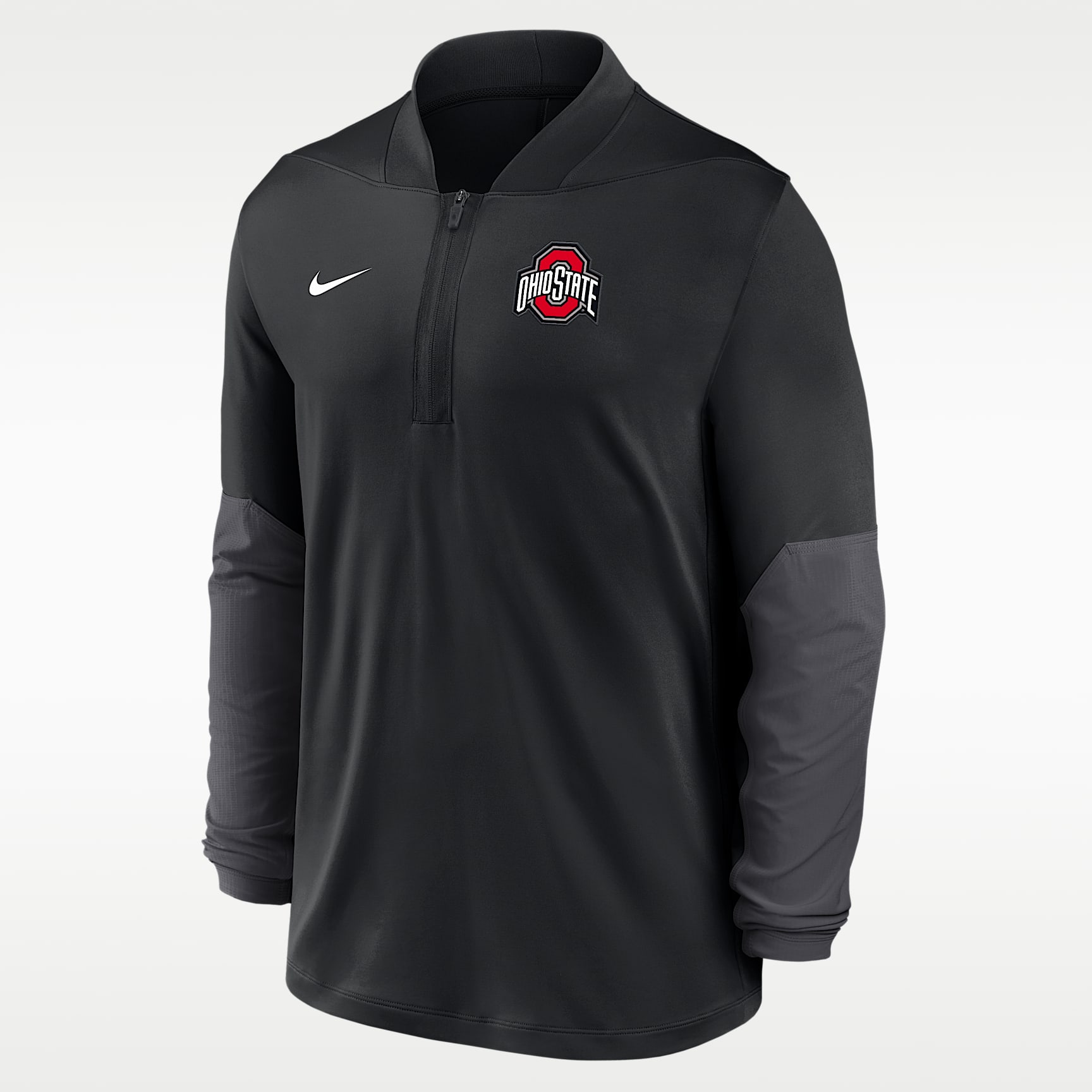 Ohio State Men's Nike Dri-FIT College 1/2-Zip Top