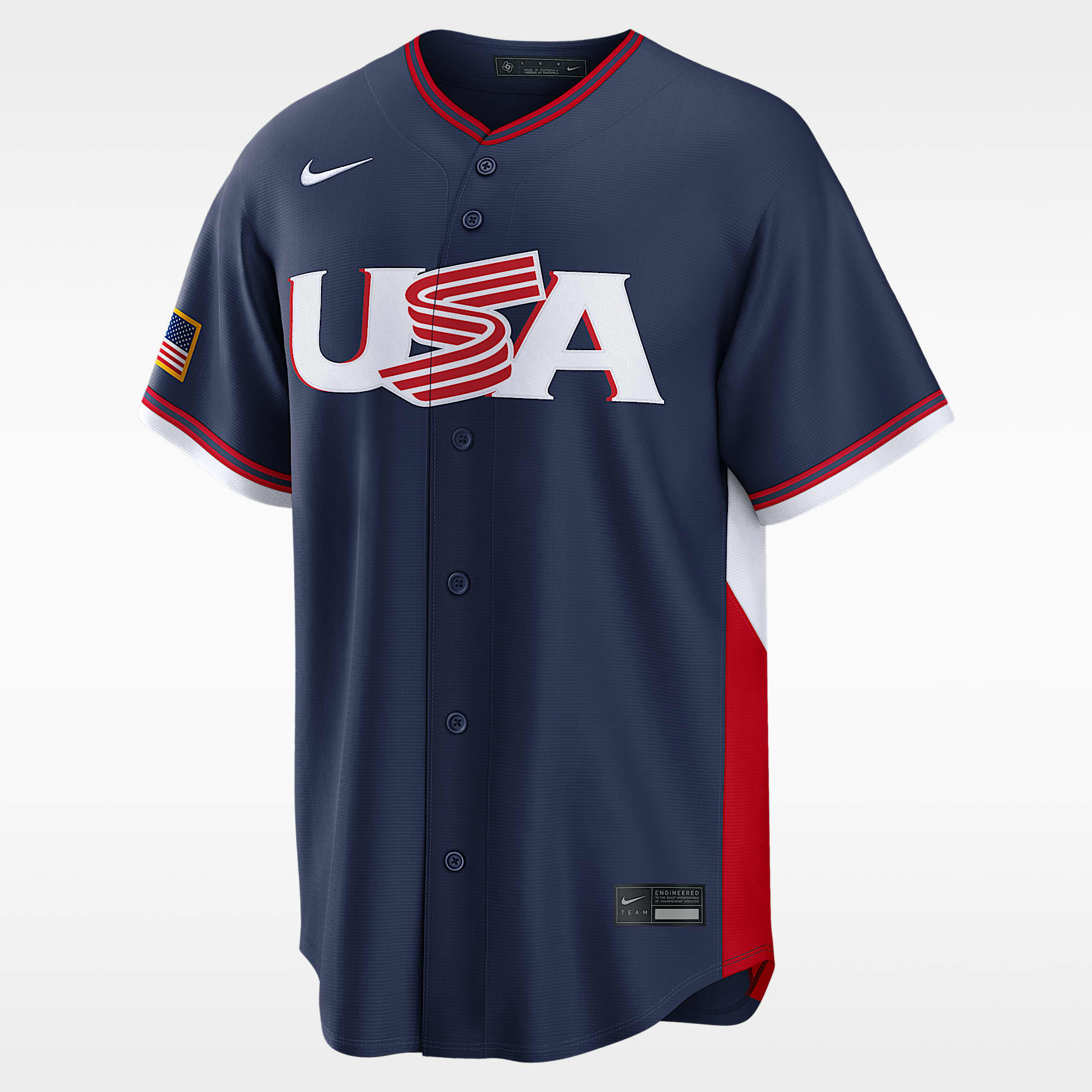 Jersey Nike Stadium para hombre USA Baseball 2026 World Baseball Classic