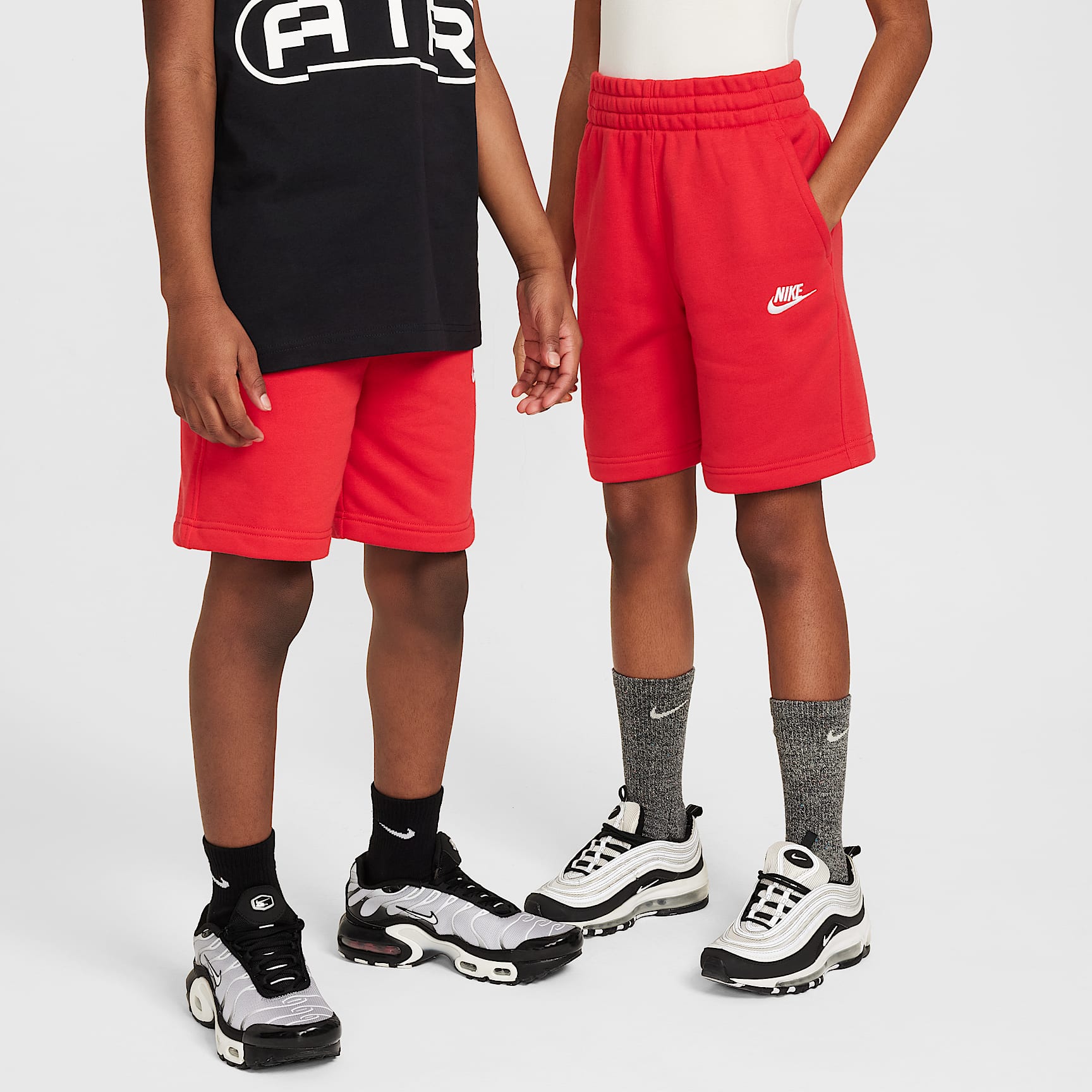 Nike Sportswear Club Fleece Big Kids' French Terry Shorts