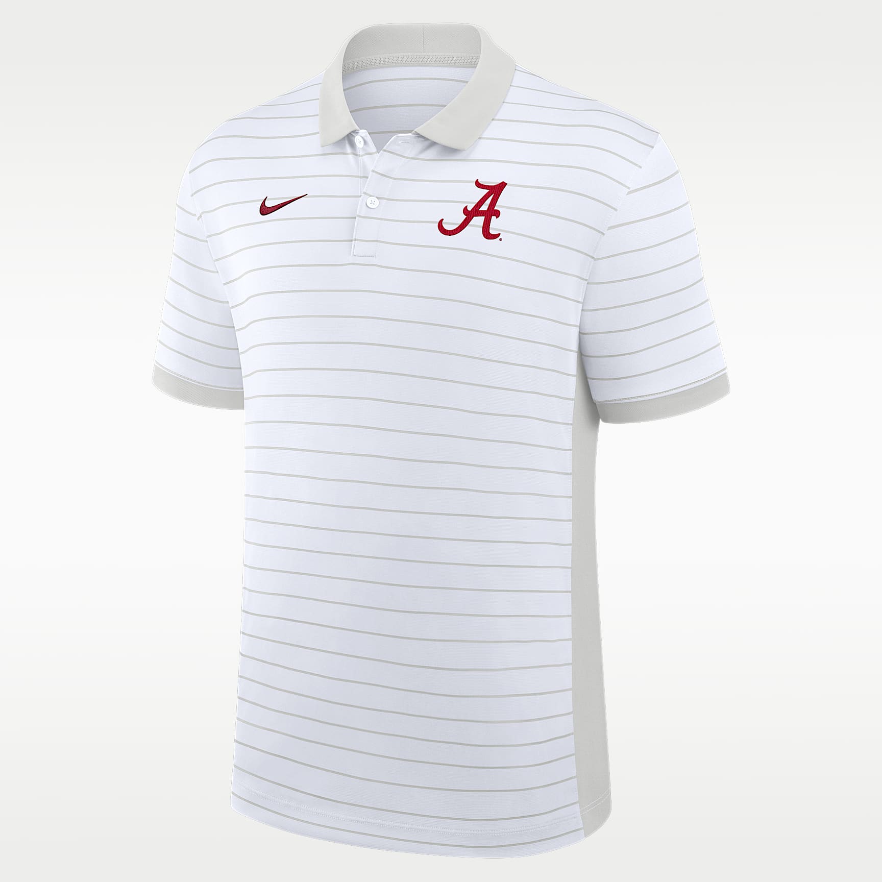 Alabama Sideline Victory Stripe Men's Nike Dri-FIT College Polo
