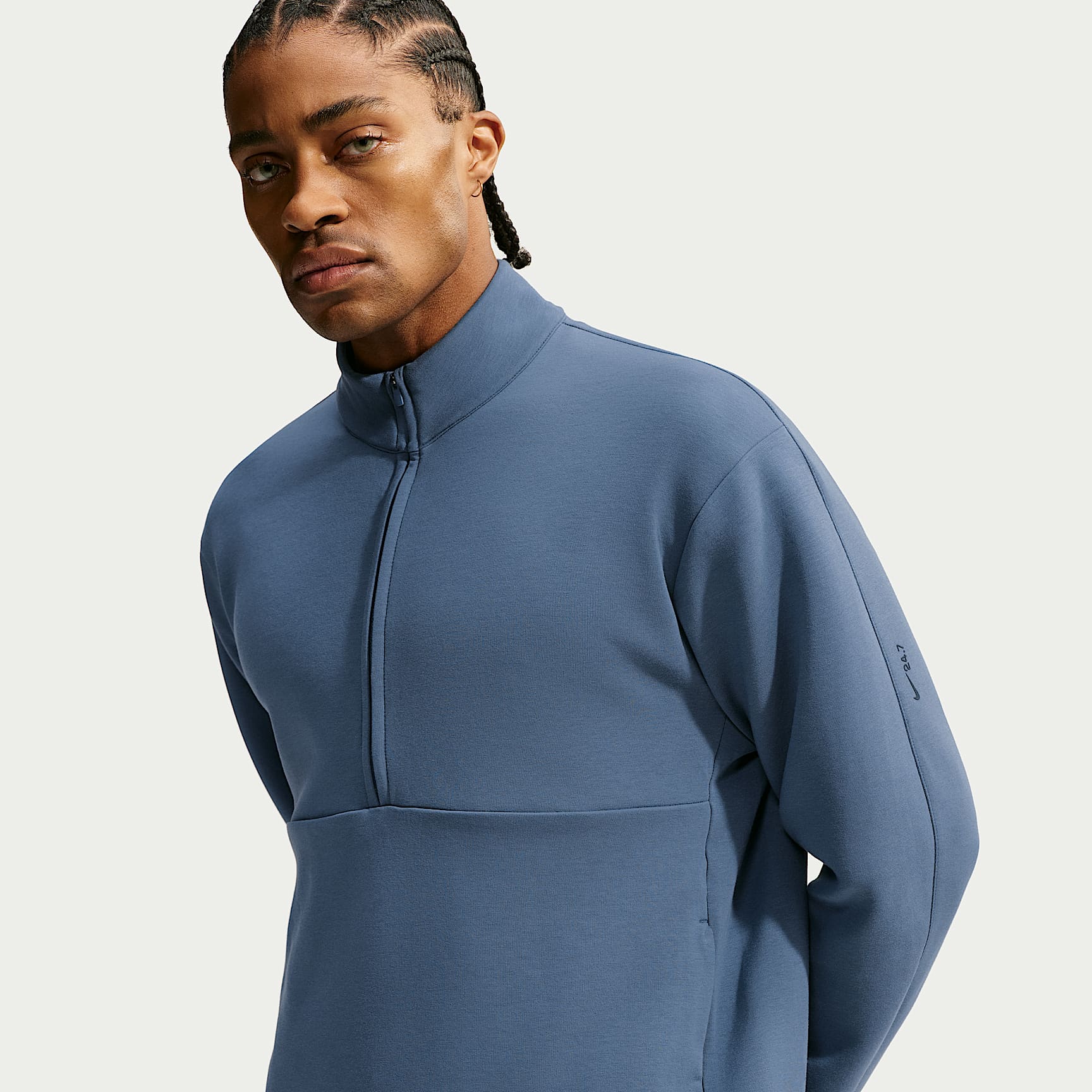 Nike 24.7 ImpossiblySoft Men's Dri-FIT 1/2-Zip Top
