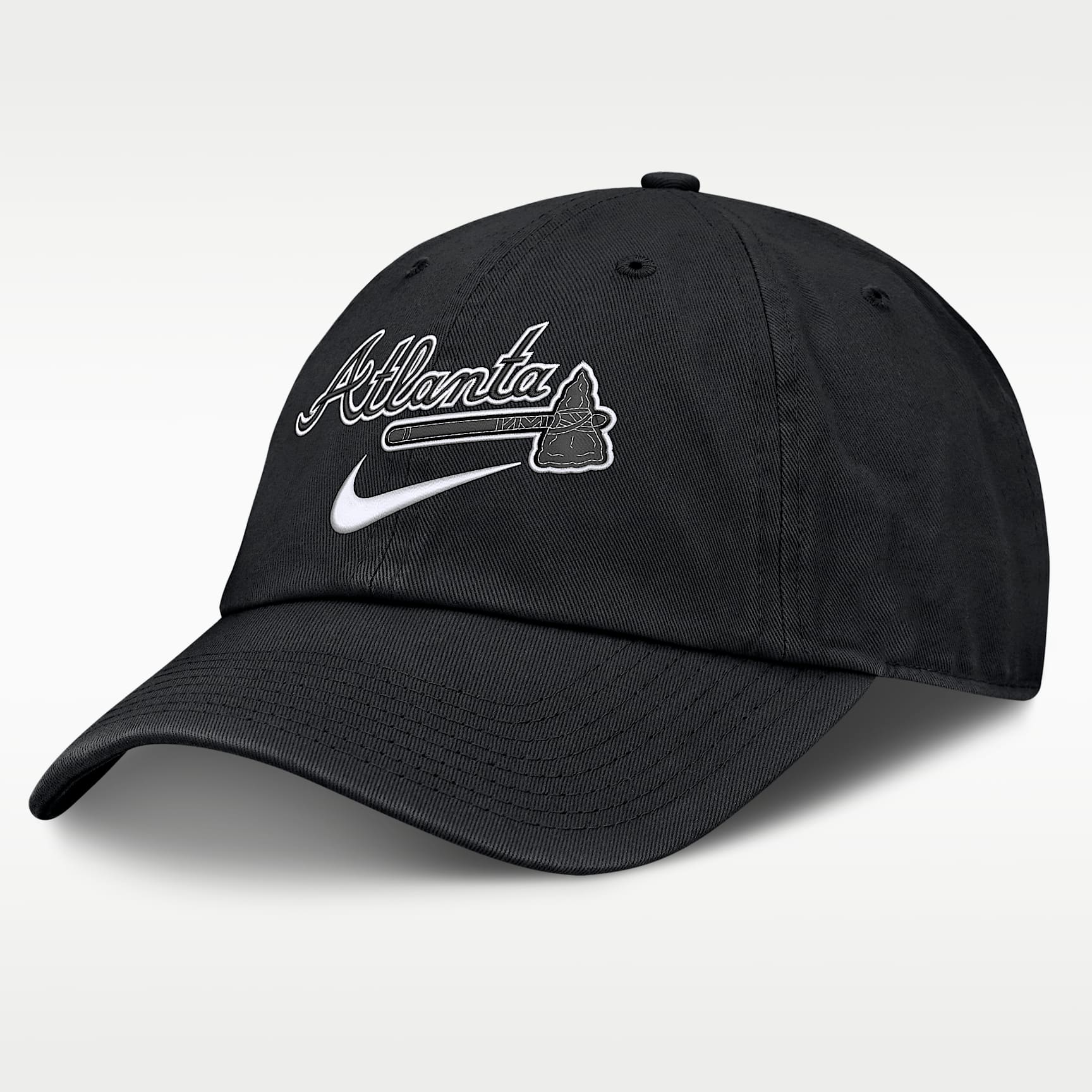 Atlanta Braves Primetime Club Men's Nike MLB Unstructured Adjustable Hat